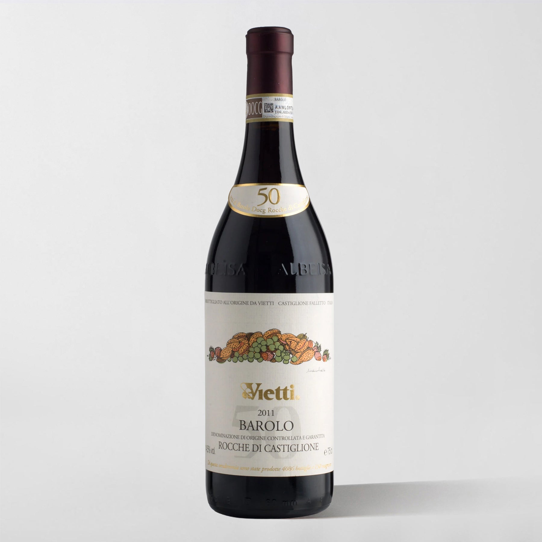 Vietti, Barolo 'Rocche Di Castiglione 50 Annni' 2011