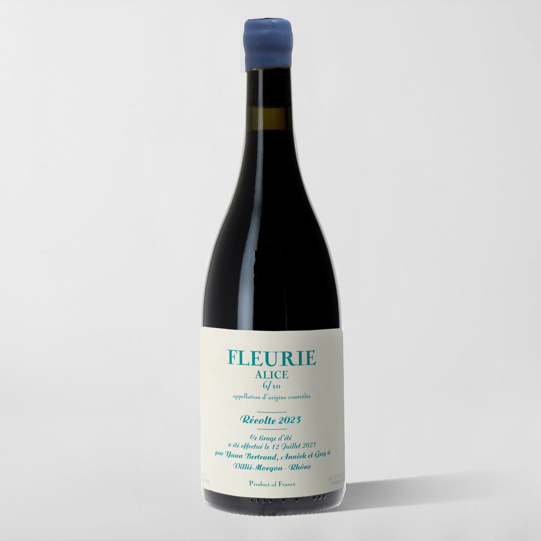 Yann Bertrand, Fleurie 'Alice 6/10' 2023 - Parcelle Wine
