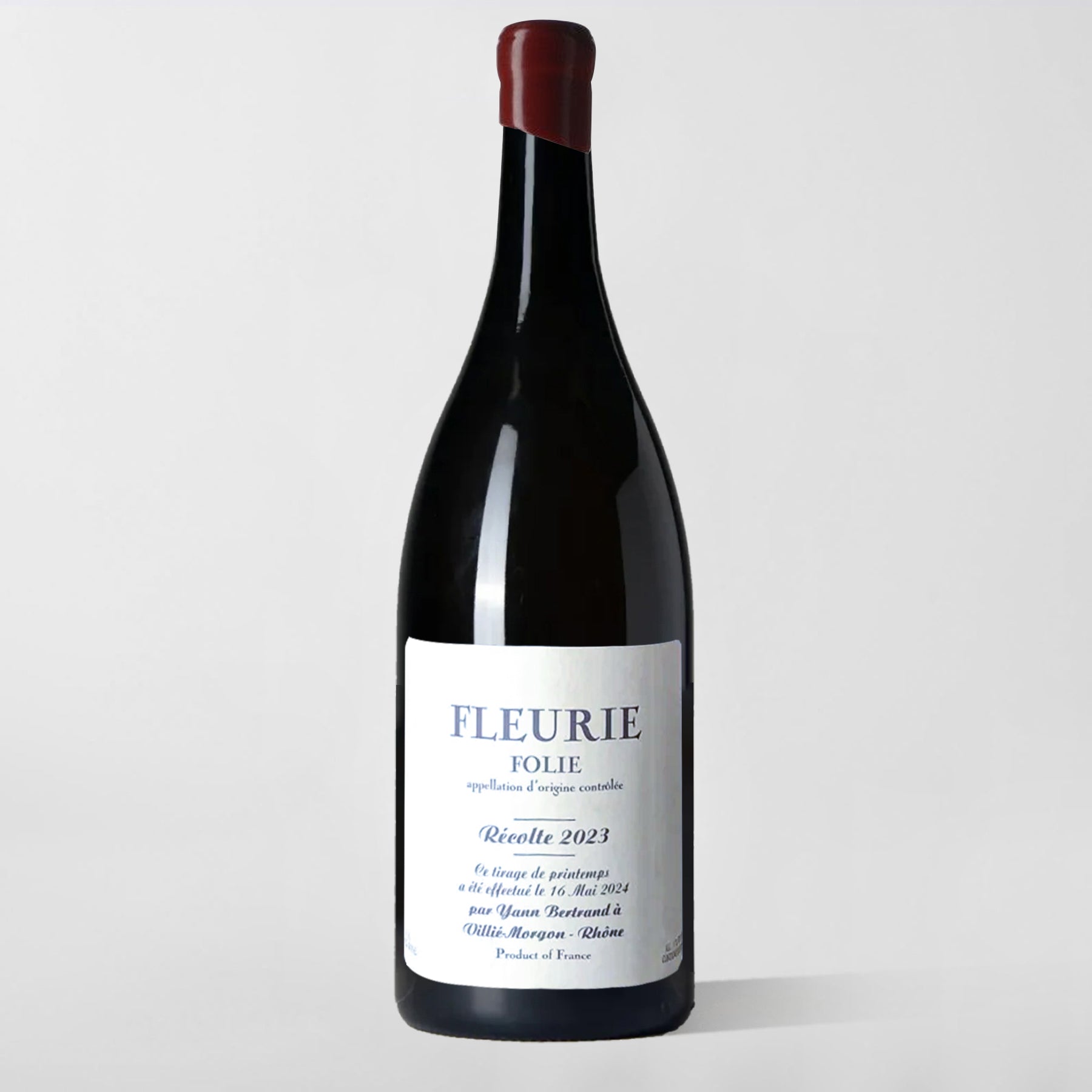 Yann Bertrand, Fleurie 'Folie' 2023 Magnum - Parcelle Wine