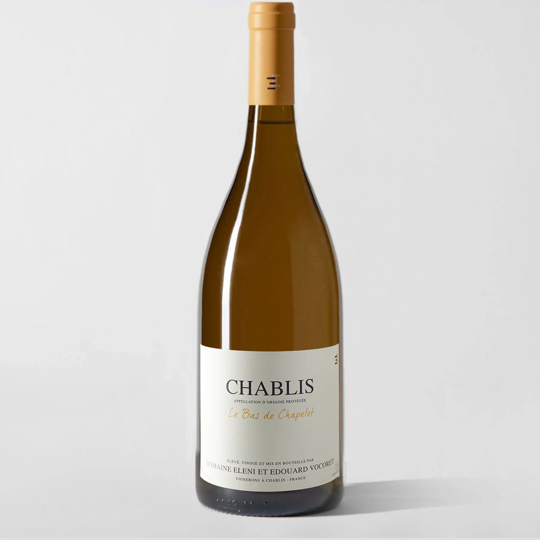 Domaine Eleni et Edouard Vocoret, Chablis Premier Cru 'Bas de Chapelot' 2022 Magnum - Parcelle Wine