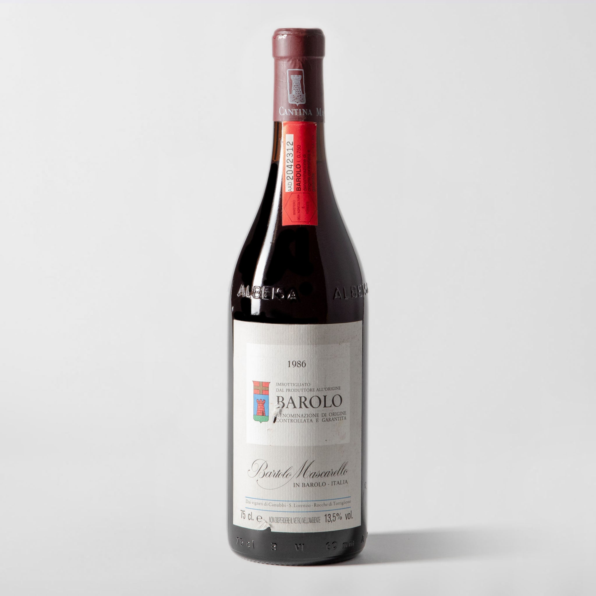 Bartolo Mascarello, Barolo 1986 - Parcelle Wine