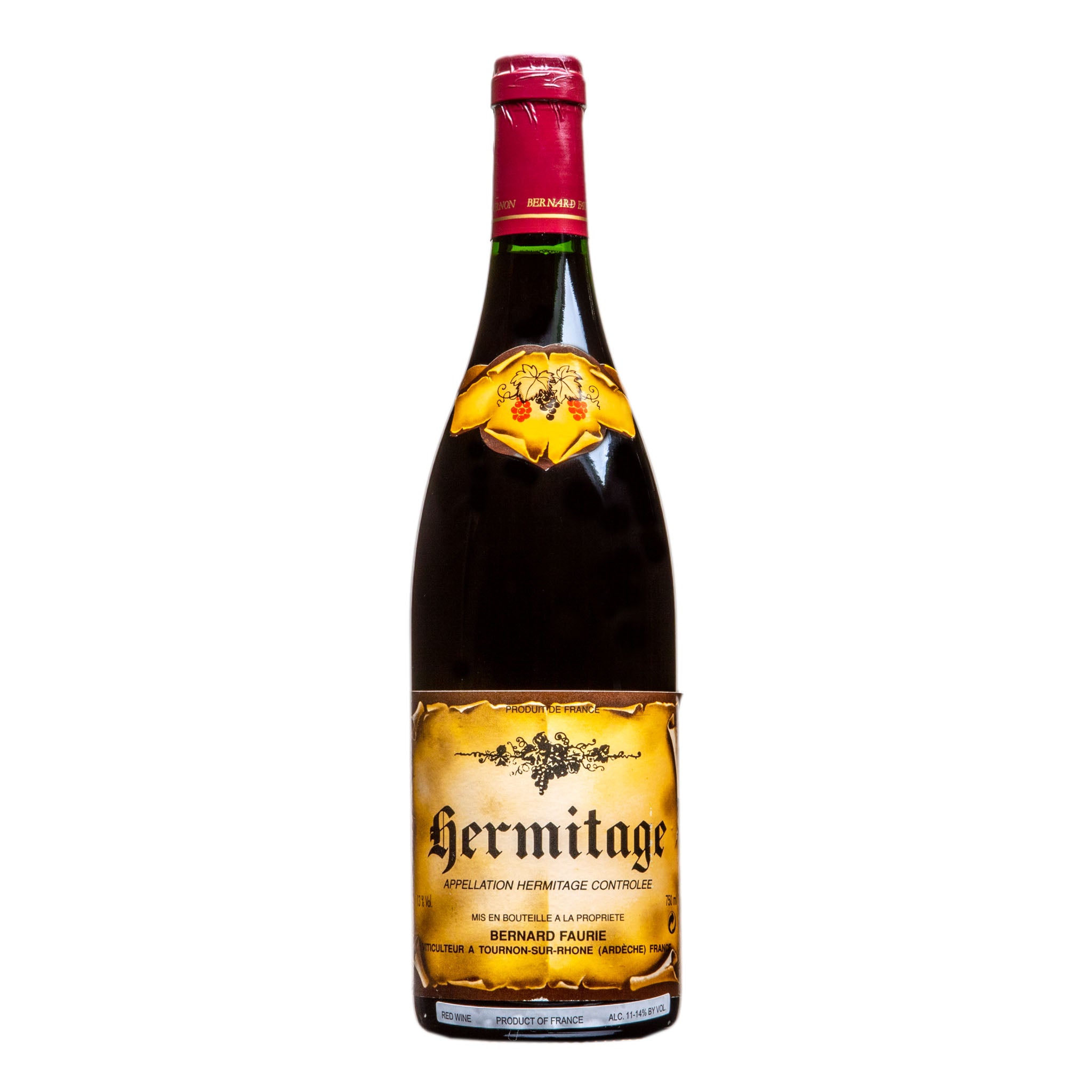 Bernard Faurie, Hermitage 2000 - Parcelle Wine
