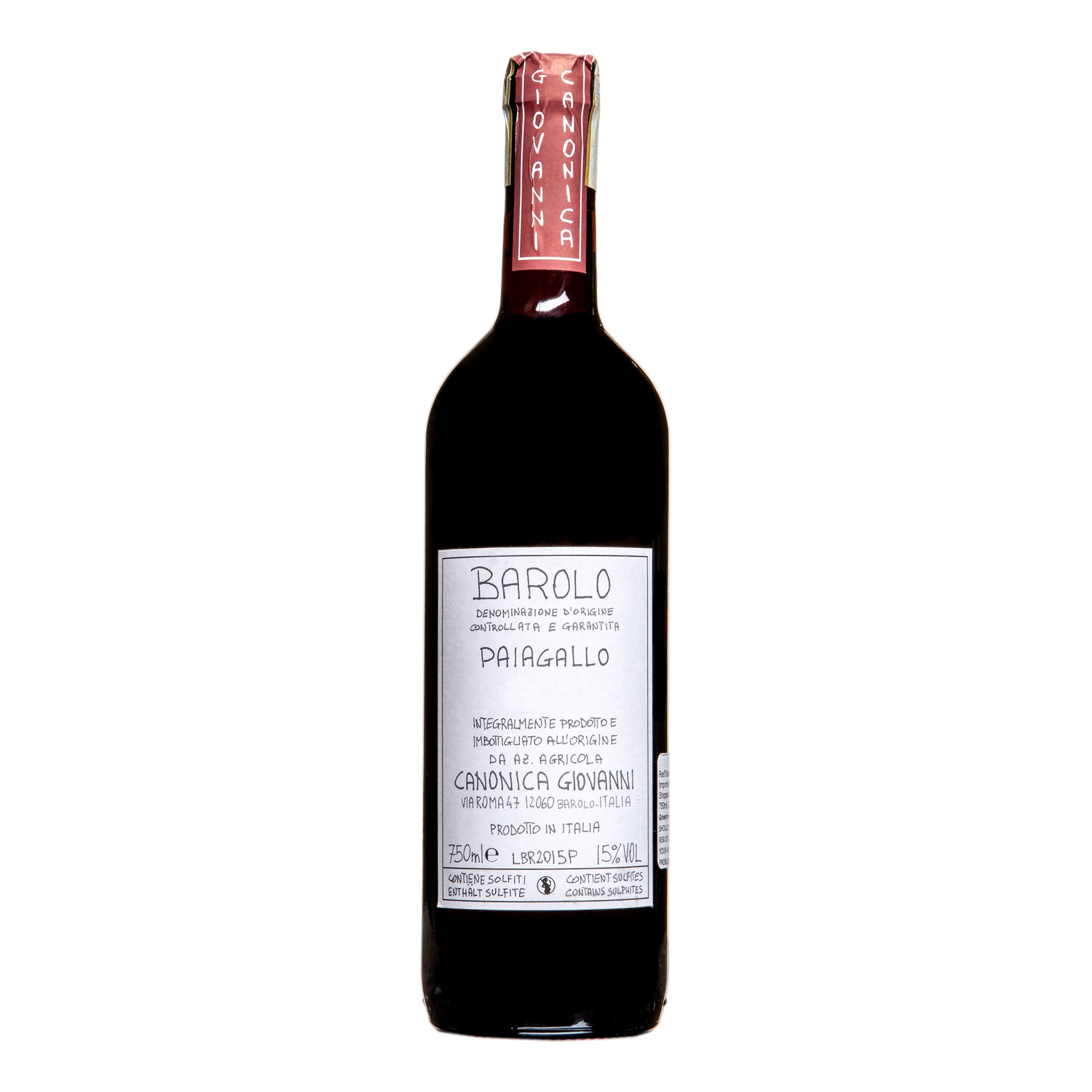Canonica, 'Paiagallo' Barolo 2000 Magnum - Parcelle Wine