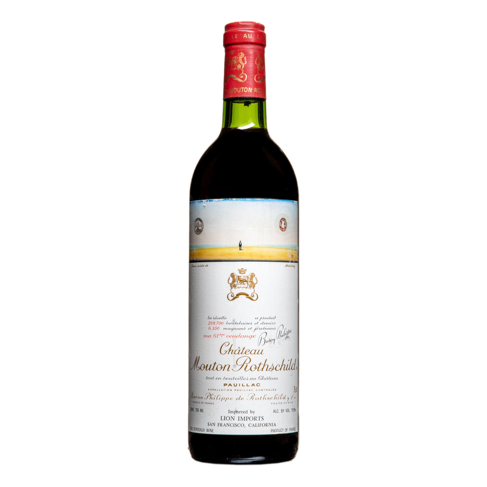 Château Mouton Rothschild, Pauillac 1981 - Parcelle Wine