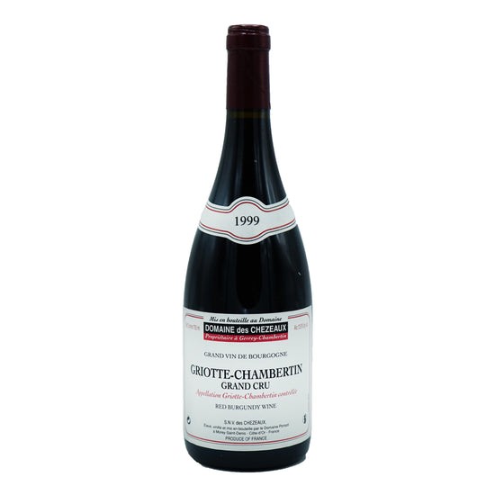 Domaine des Chézeaux, 'Griotte-Chambertin' Grand Cru 1999 from Domaine des Chézeaux - Parcelle Wine