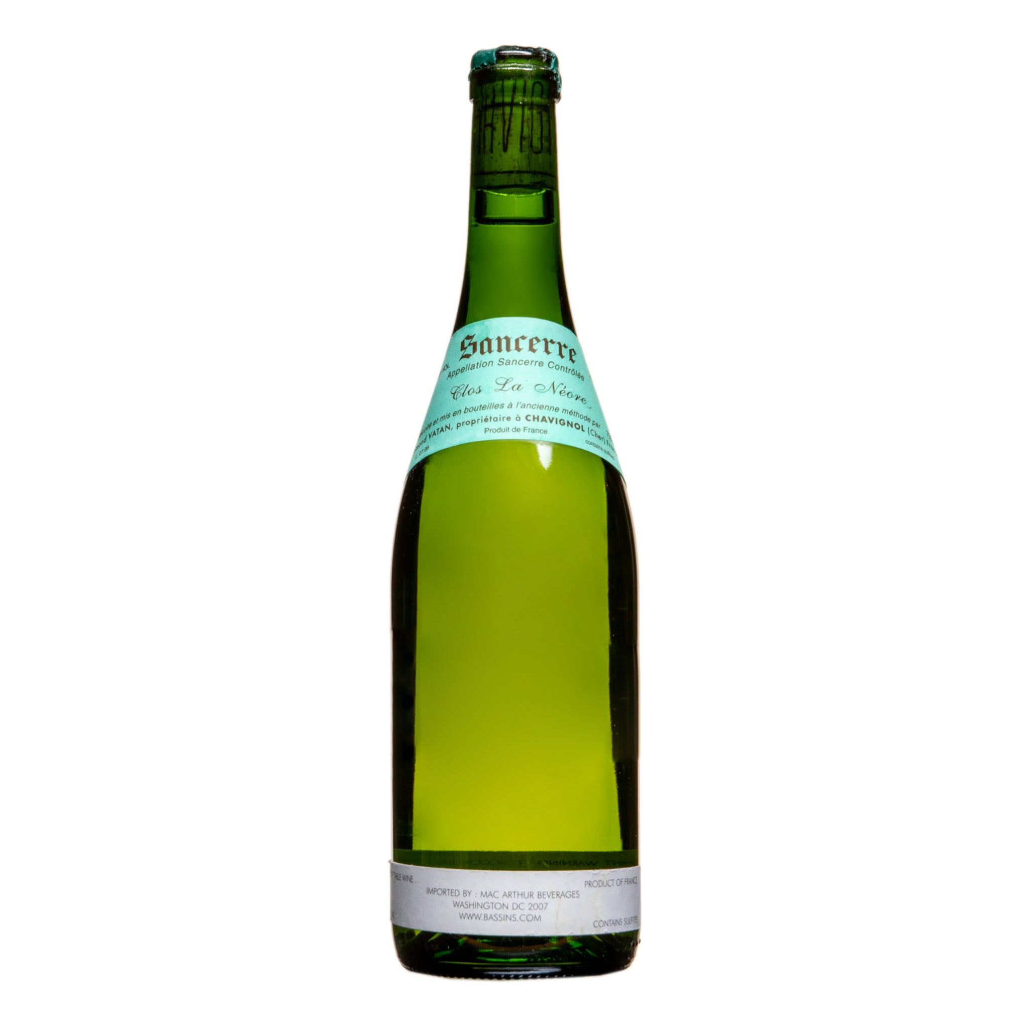 Domaine Edmond Vatan, 'Clos de la Néore' Sancerre 2006 - Parcelle Wine
