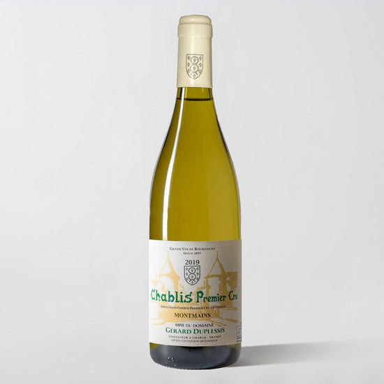 Domaine Gérard Duplessis, Chablis Premier Cru 'Montmains' 2019 - Parcelle Wine