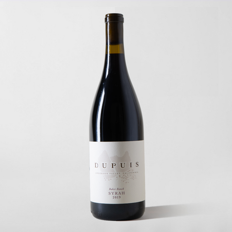 DuPuis, Anderson Valley Syrah 'Baker Ranch' 2019 - Parcelle Wine
