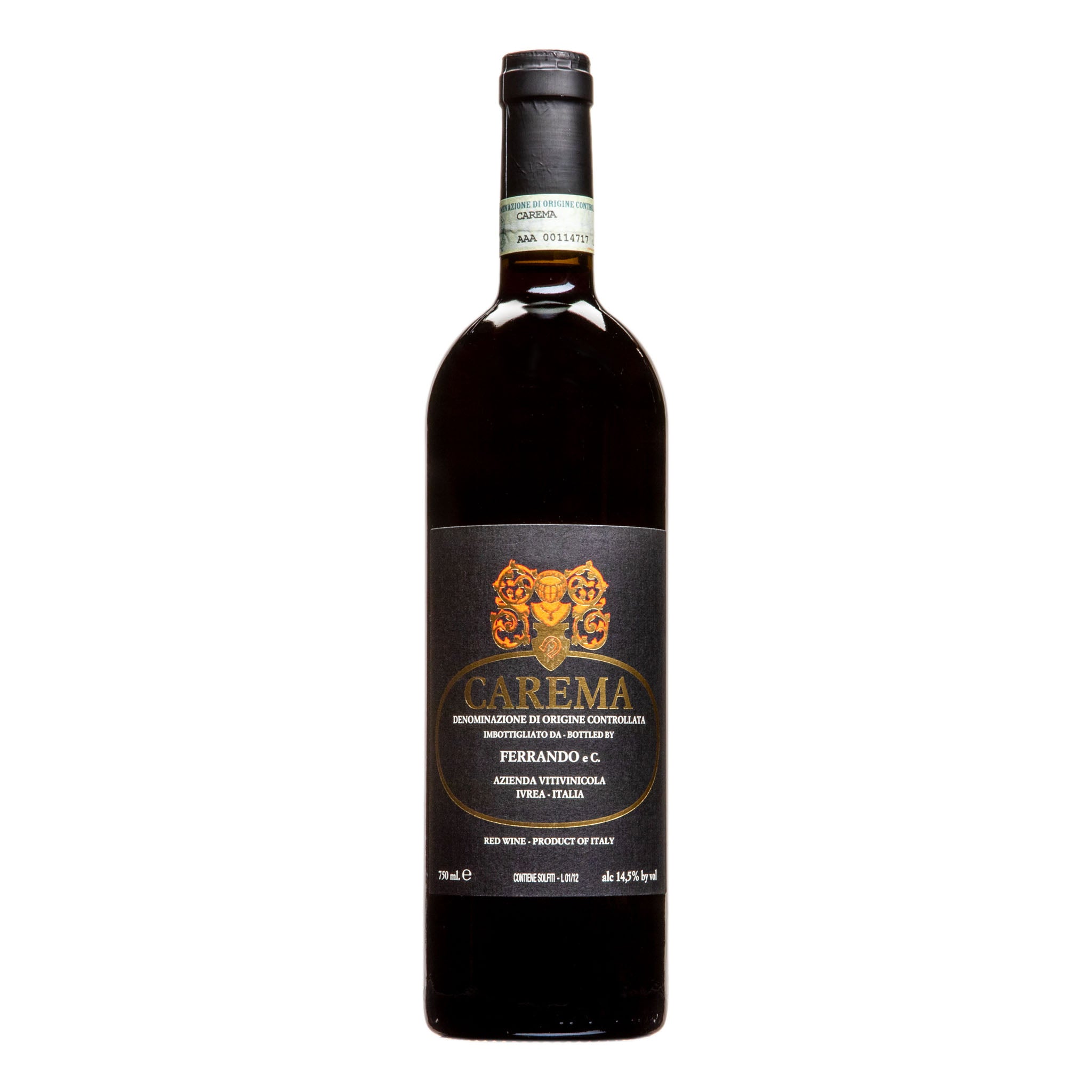 Ferrando, Carema Etichetta Nera 2008 from Ferrando - Parcelle Wine