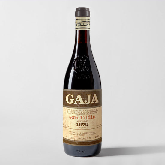 Gaja, Barbaresco 'Sorì Tildìn' 1970 - Parcelle Wine