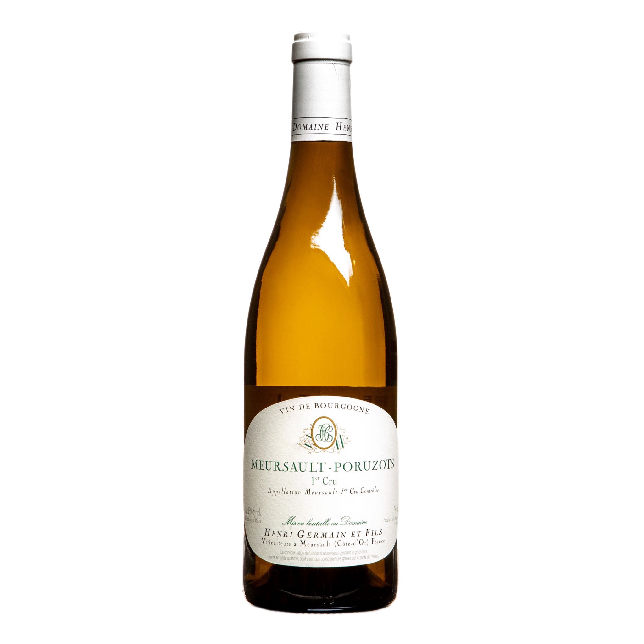 Henri Germain, 'Porusots' 1er Cru Meursault 2018 from Henri Germain - Parcelle Wine