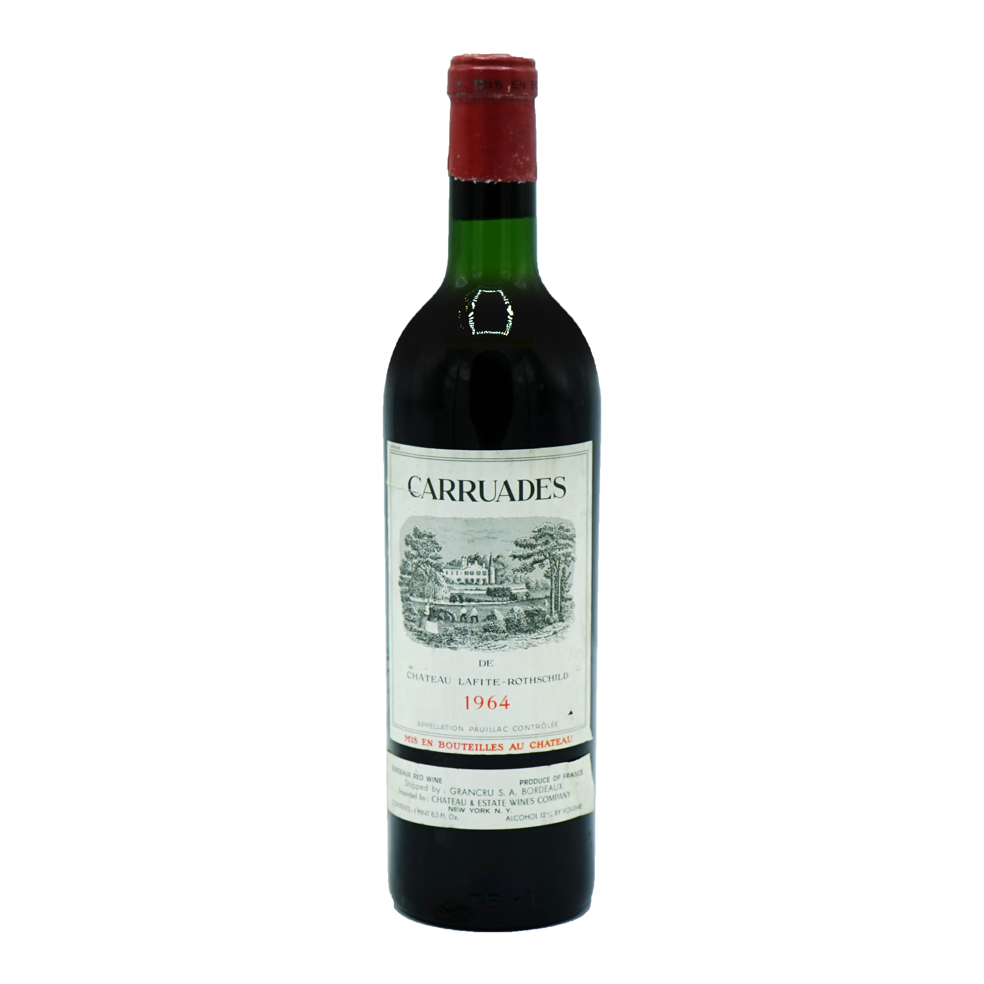 Château Carruades, Pauillac 1964 from Carruades - Parcelle Wine