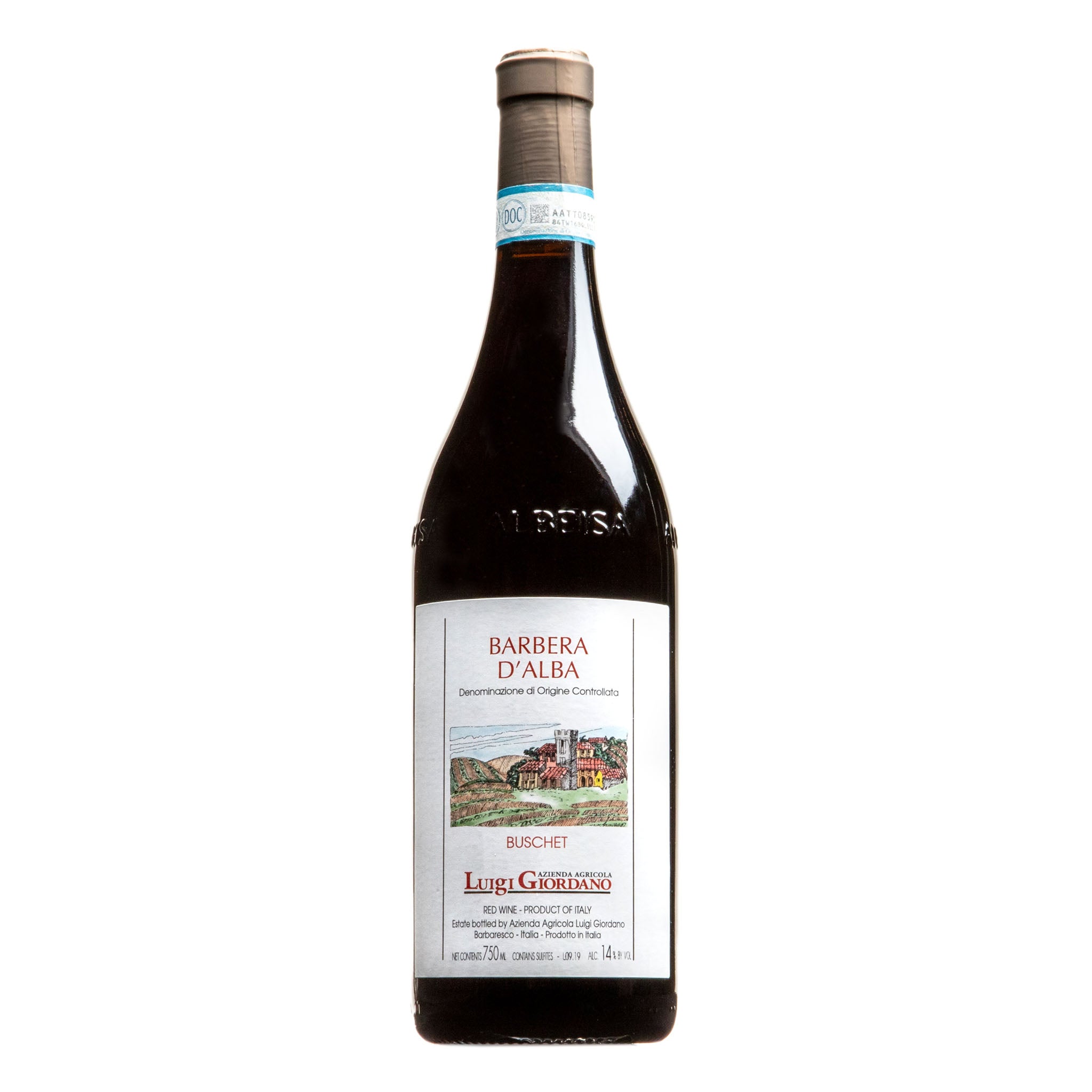 Luigi Giordano, Barbera d'Alba 2018 from Luigi Giordano - Parcelle Wine