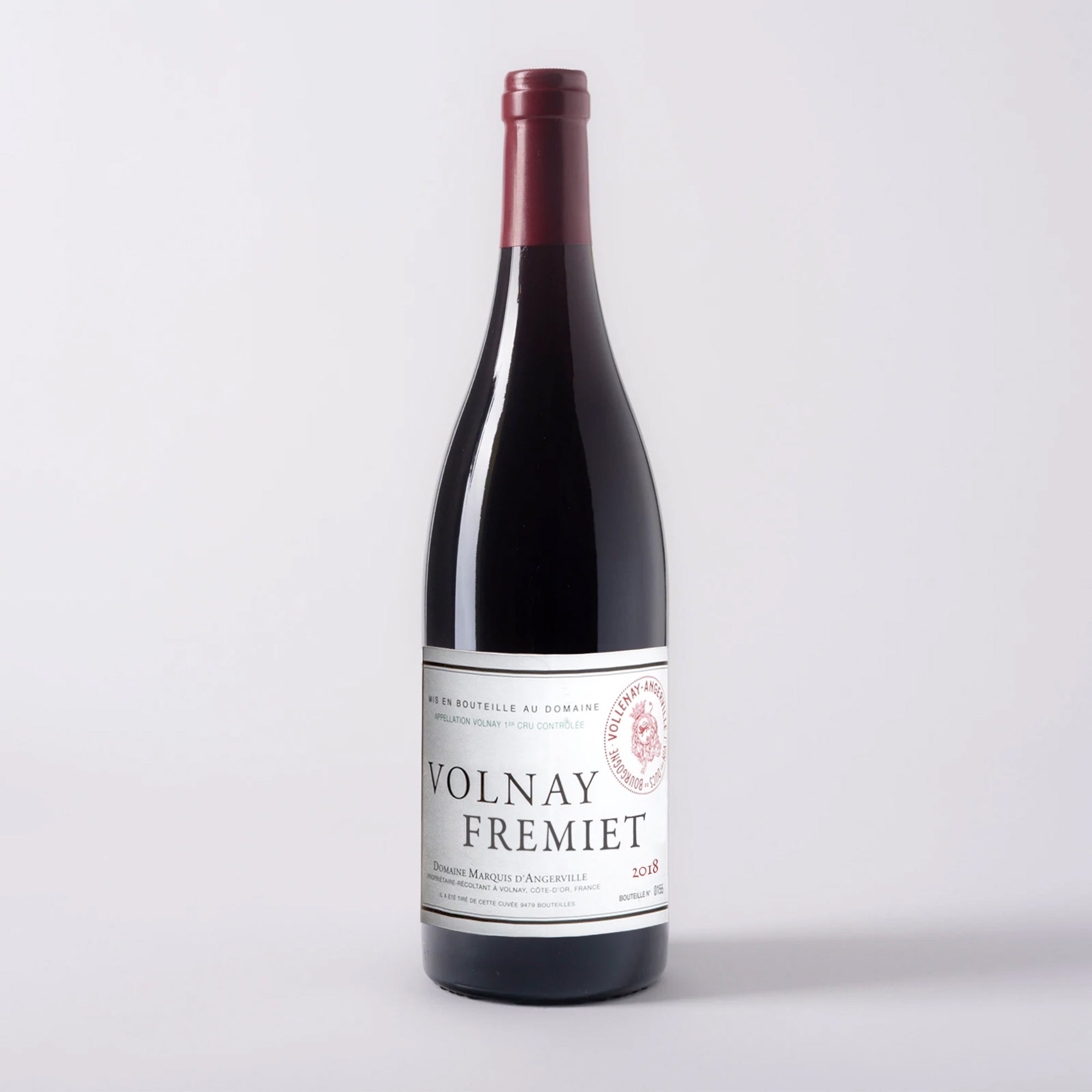 Marquis d'Angerville, 'Fremiets' Premier Cru Volnay 2018 - Parcelle Wine