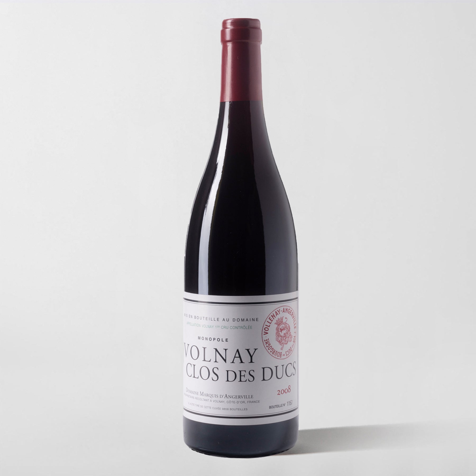 Marquis d'Angerville, Volnay Premier Cru 'Clos des Ducs' 2008 - Parcelle Wine