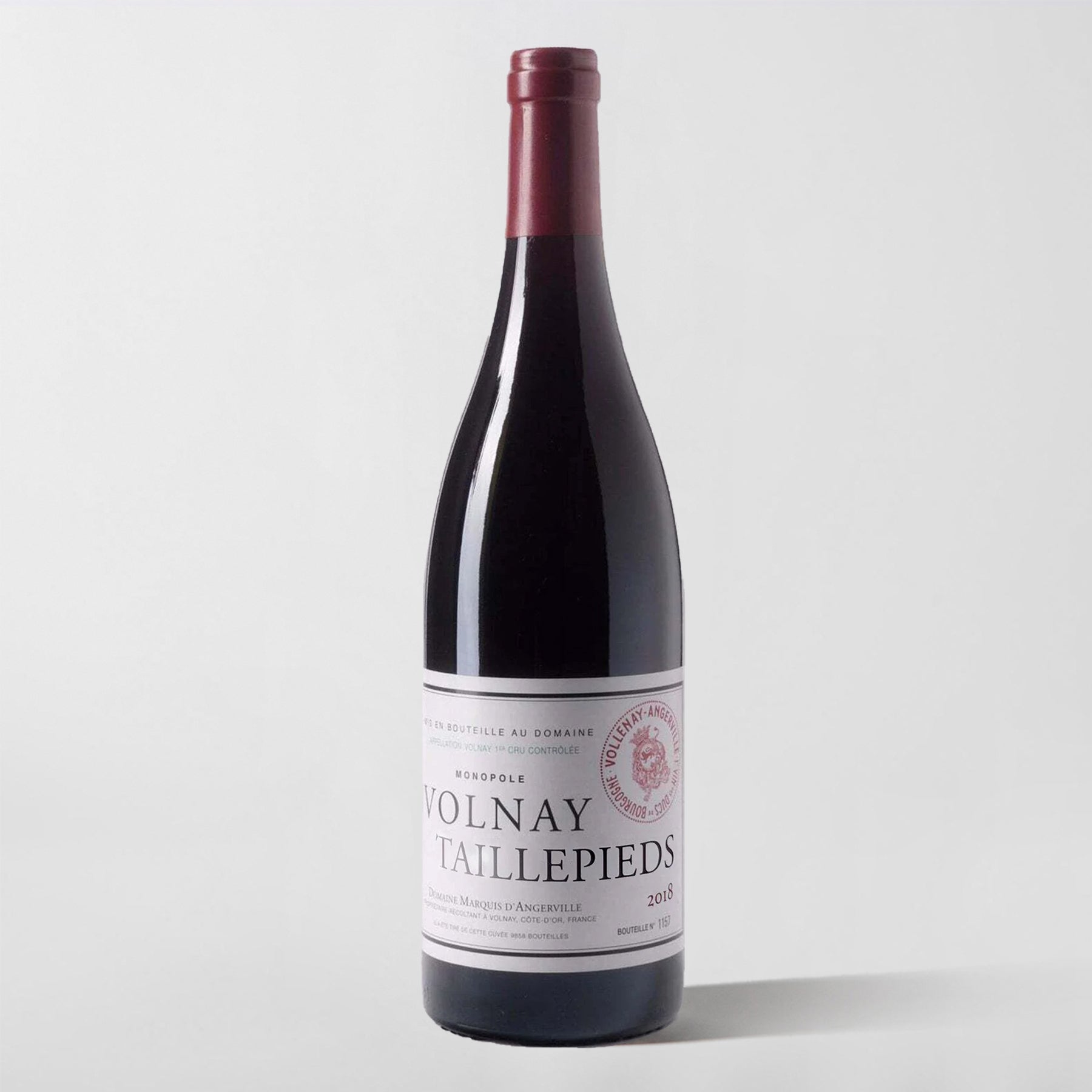 Marquis d'Angerville, 'Taillepieds' Premier Cru Volnay 2018 Magnum - Parcelle Wine