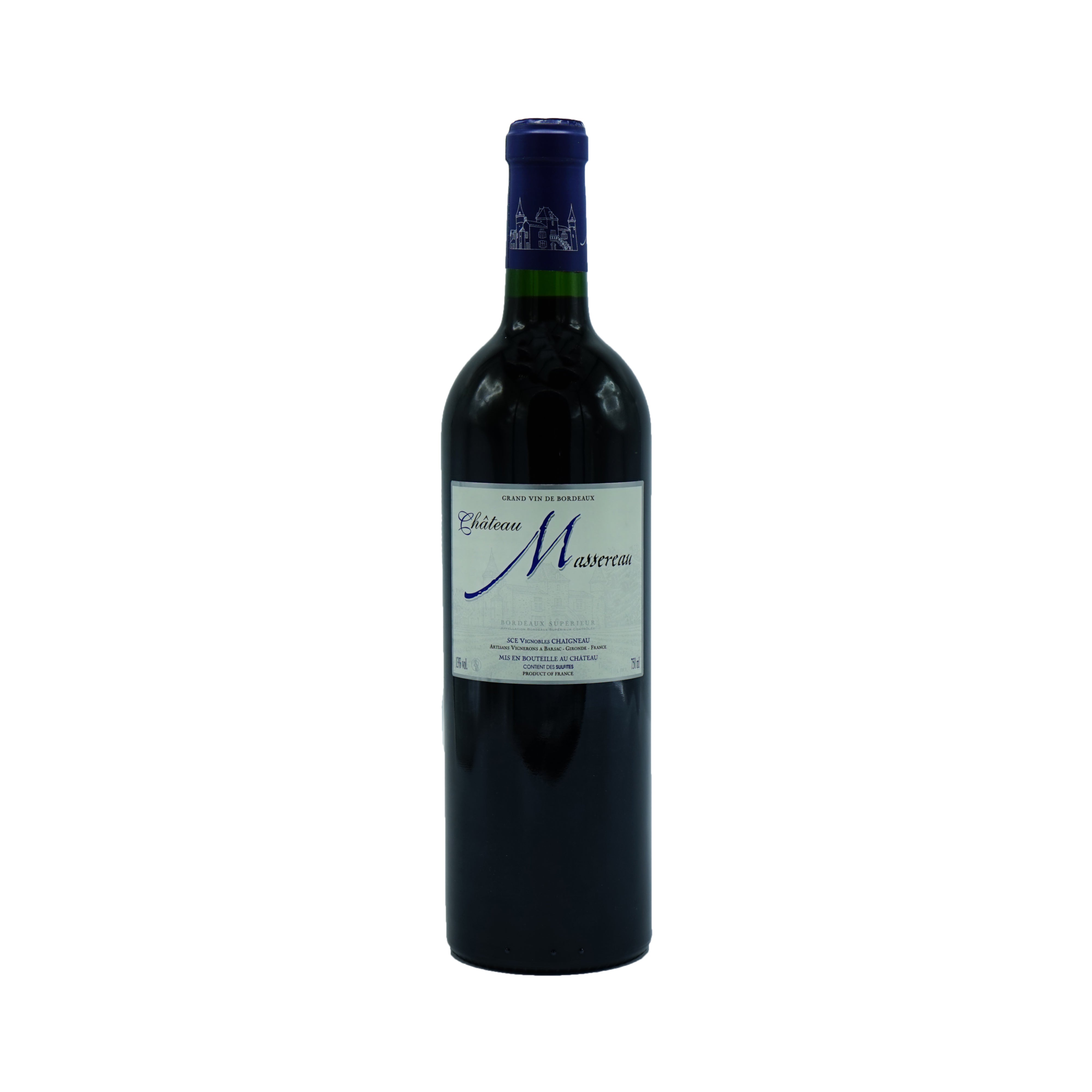 Château Massereau, Bordeaux Supérieur 2016 from Château Massereau - Parcelle Wine