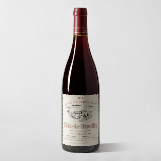 Nicole Chanrion, Côte de Brouilly 2003 - Parcelle Wine