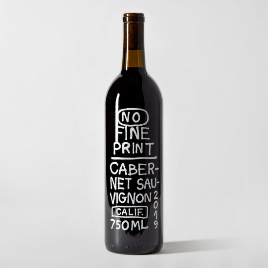 No Fine Print, Cabernet Sauvignon 2019 - Parcelle Wine