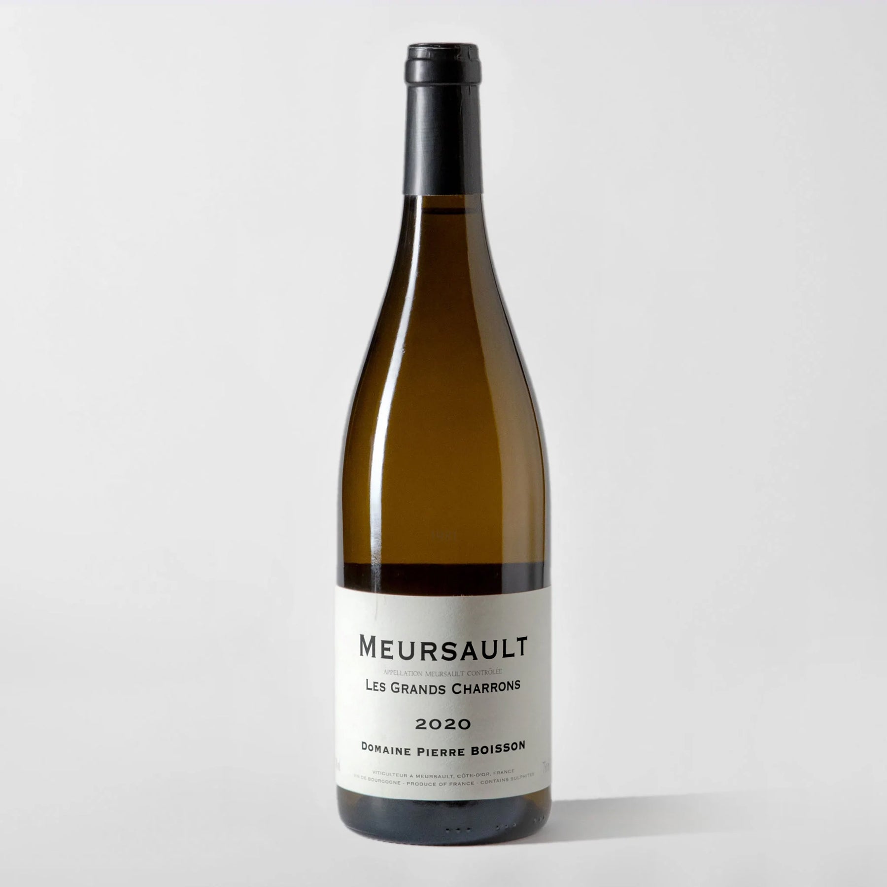 Pierre Boisson, Meursault 'Les Grands Charrons' 2020 - Parcelle Wine