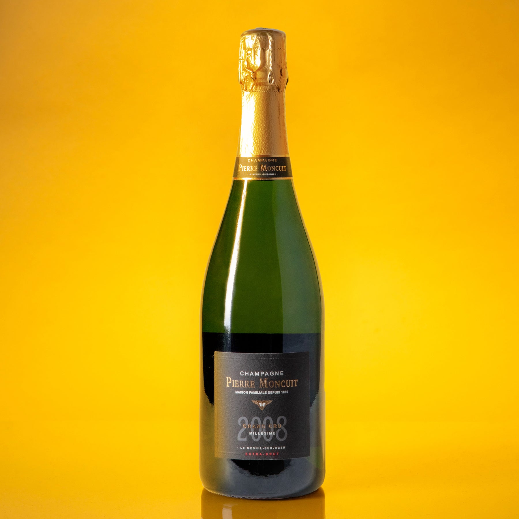 Pierre Moncuit, Blanc de Blancs Extra Brut Grand Cru 2008 - Parcelle Wine