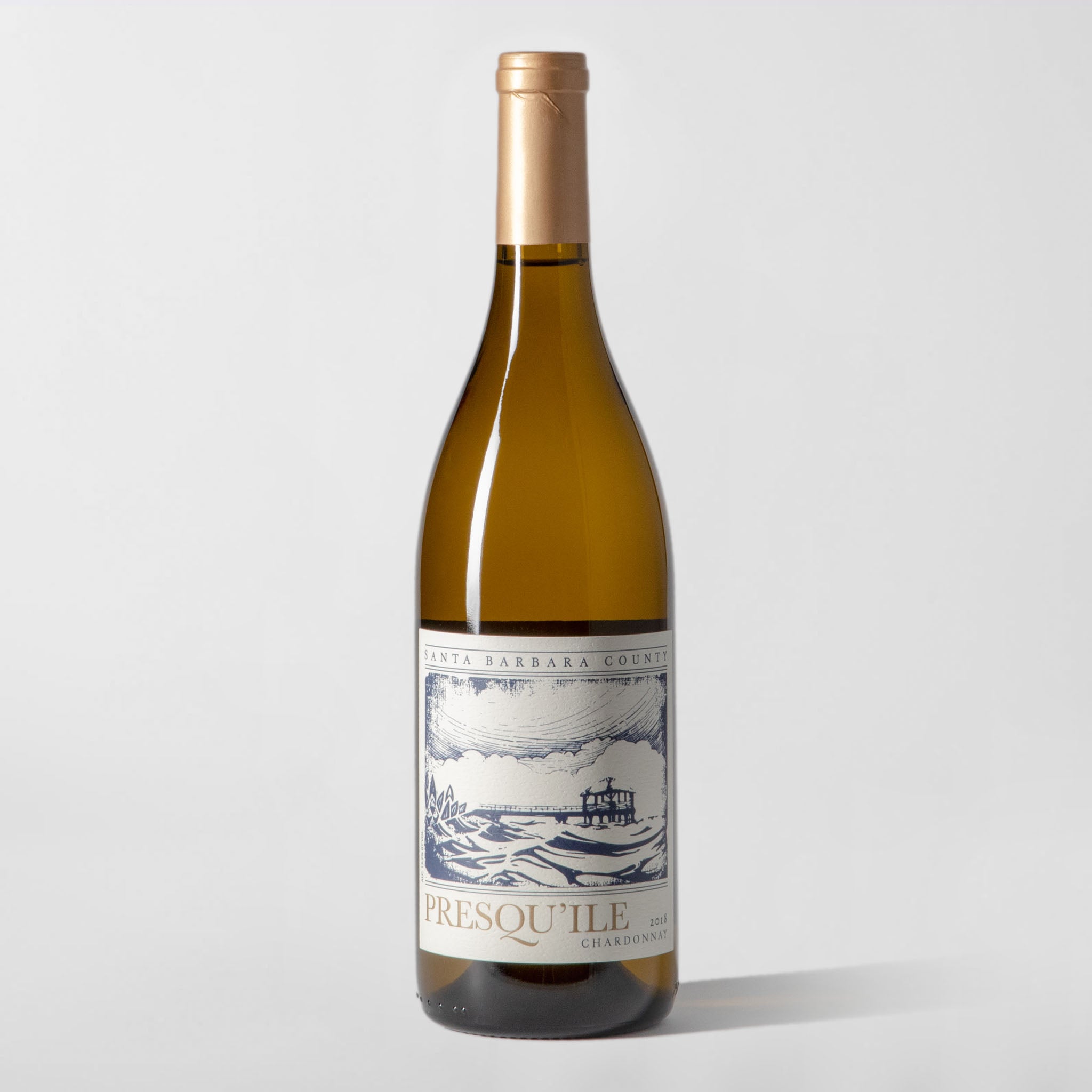 Presqu’ile, Chardonnay Santa Barbara County 2018 - Parcelle Wine