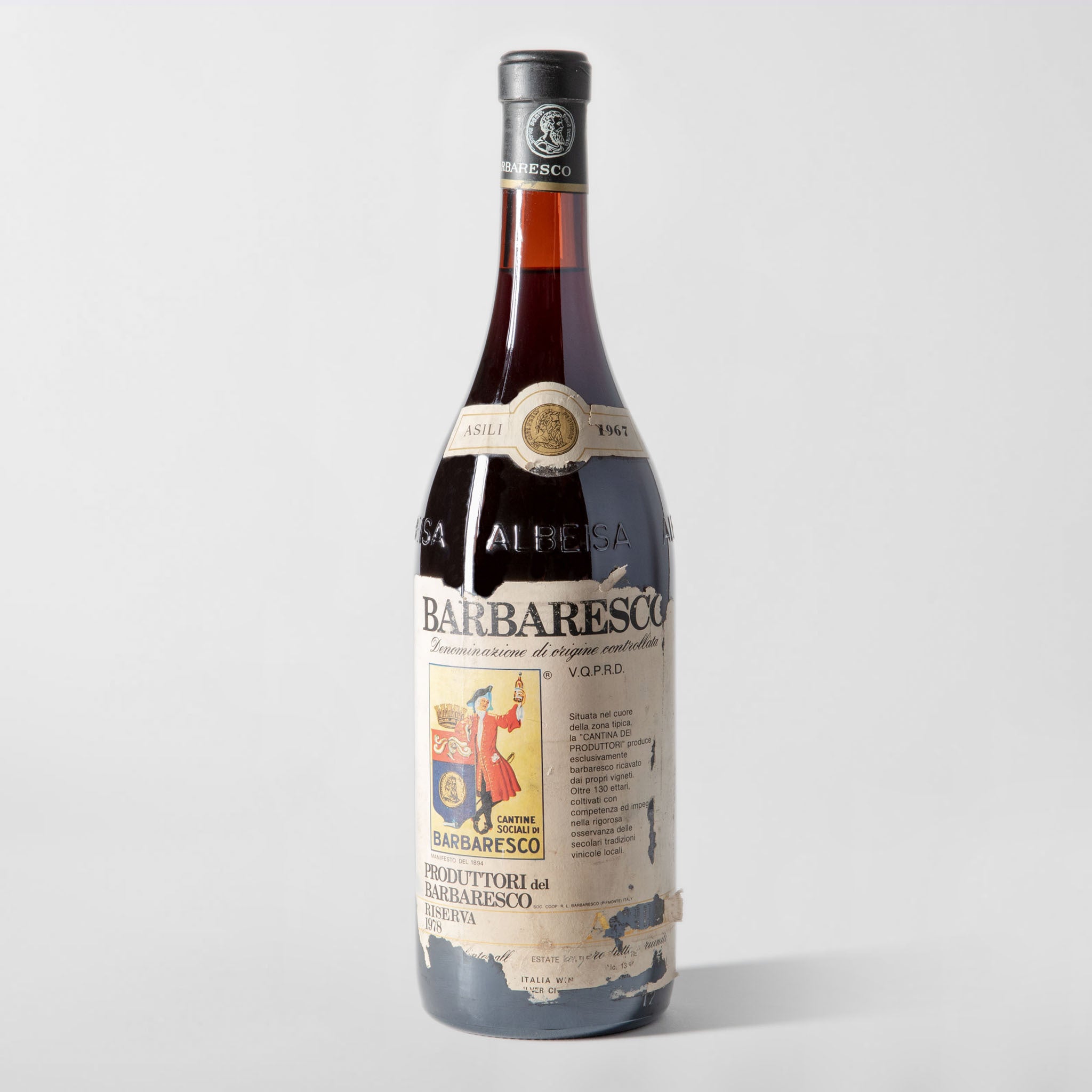 Produttori del Barbaresco, Barbaresco 1967 - Parcelle Wine
