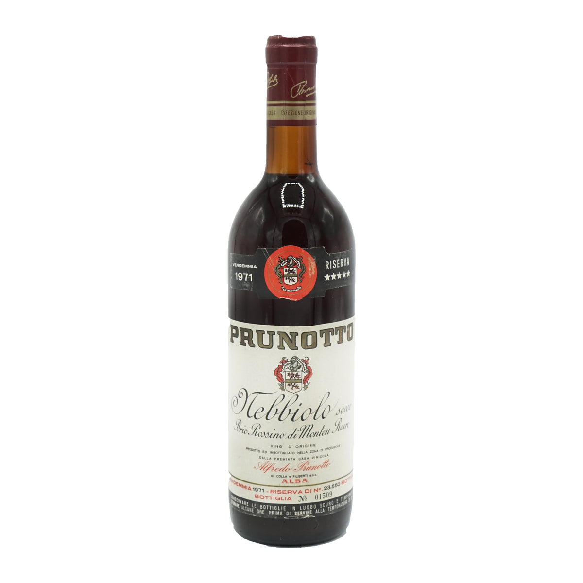 Bric Rossino di Monteu Nebbiolo Riserva 1971
