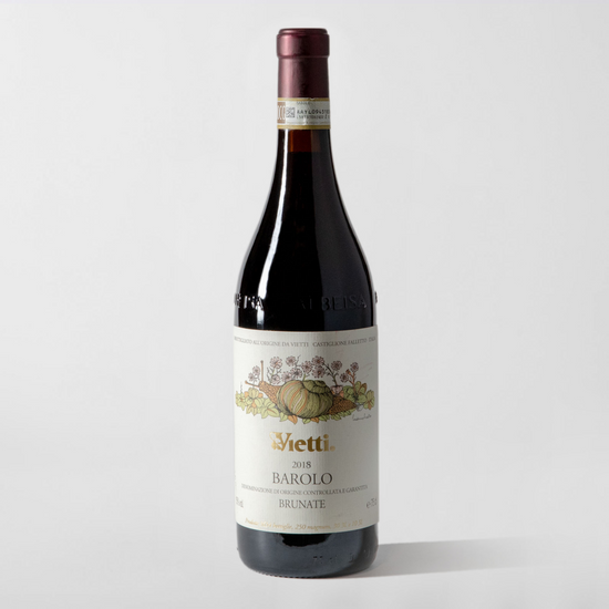Pre-arrival: Vietti, Barolo 'Brunate' 2018 - Parcelle Wine