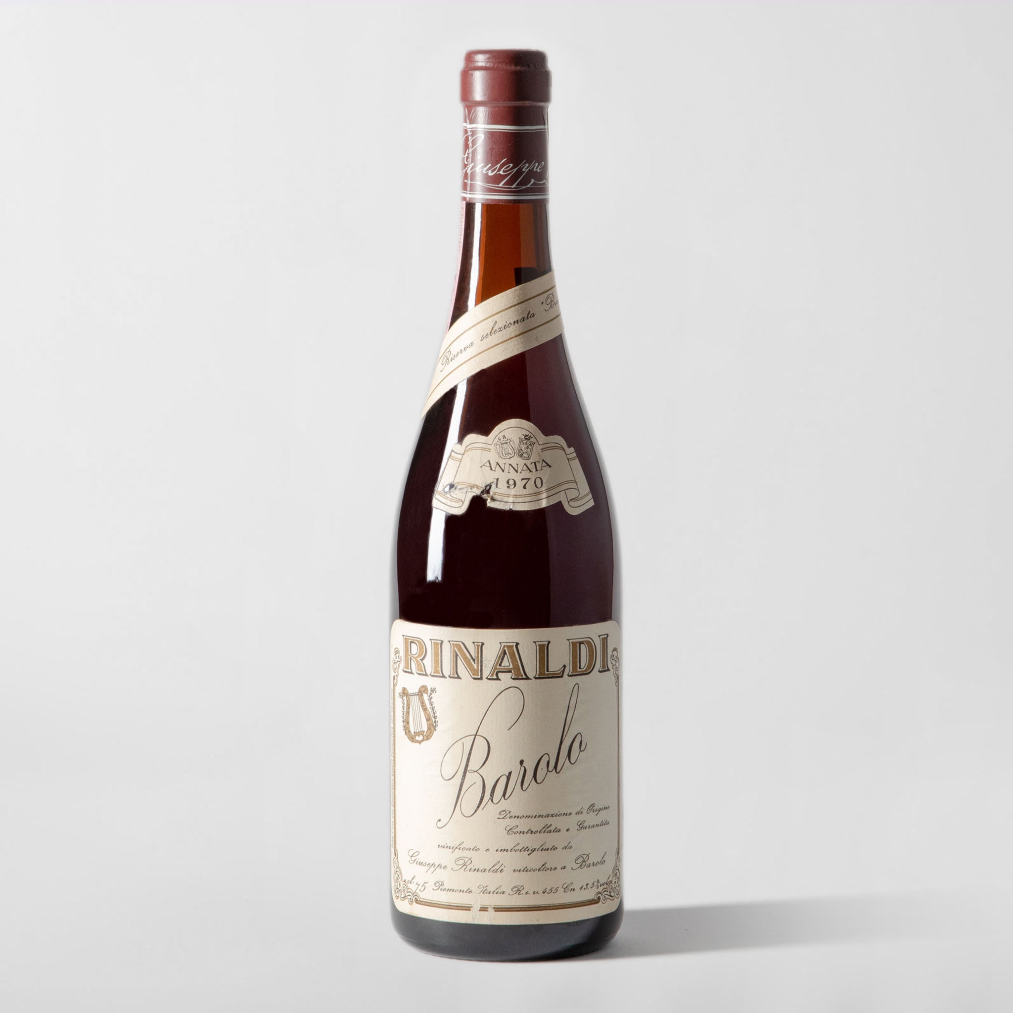 G. Rinaldi, Barolo 1970 - Parcelle Wine