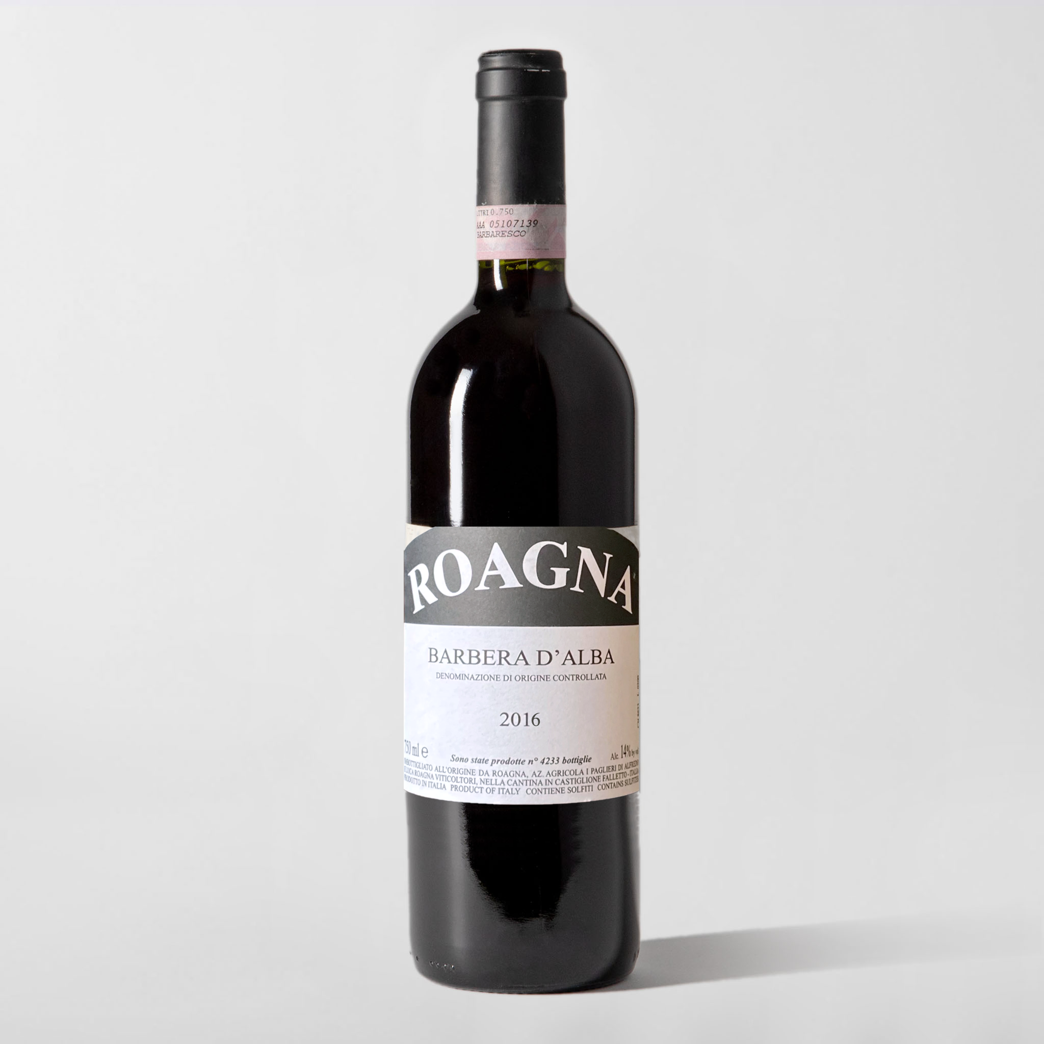 Roagna, Barbera d'Alba 2016 - Parcelle Wine