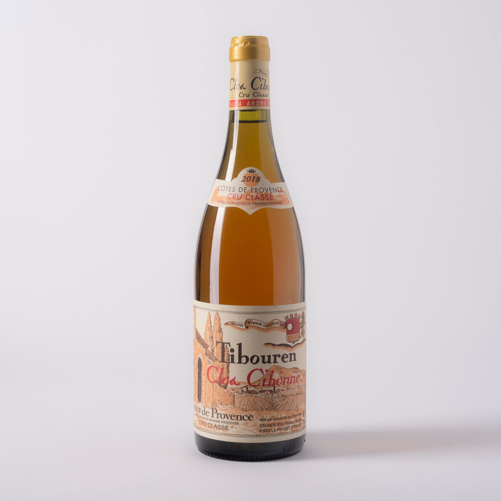 Clos Cibonne Tibouren, Rosé Provence 2018 - Parcelle Wine