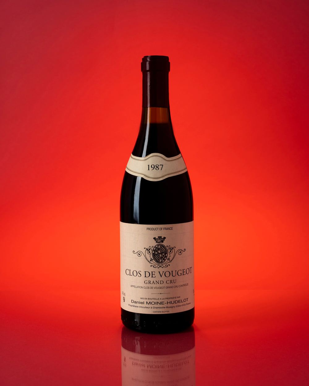 Domaine Moine-Hudelot, 'Clos de Vougeot' Grand Cru 1987