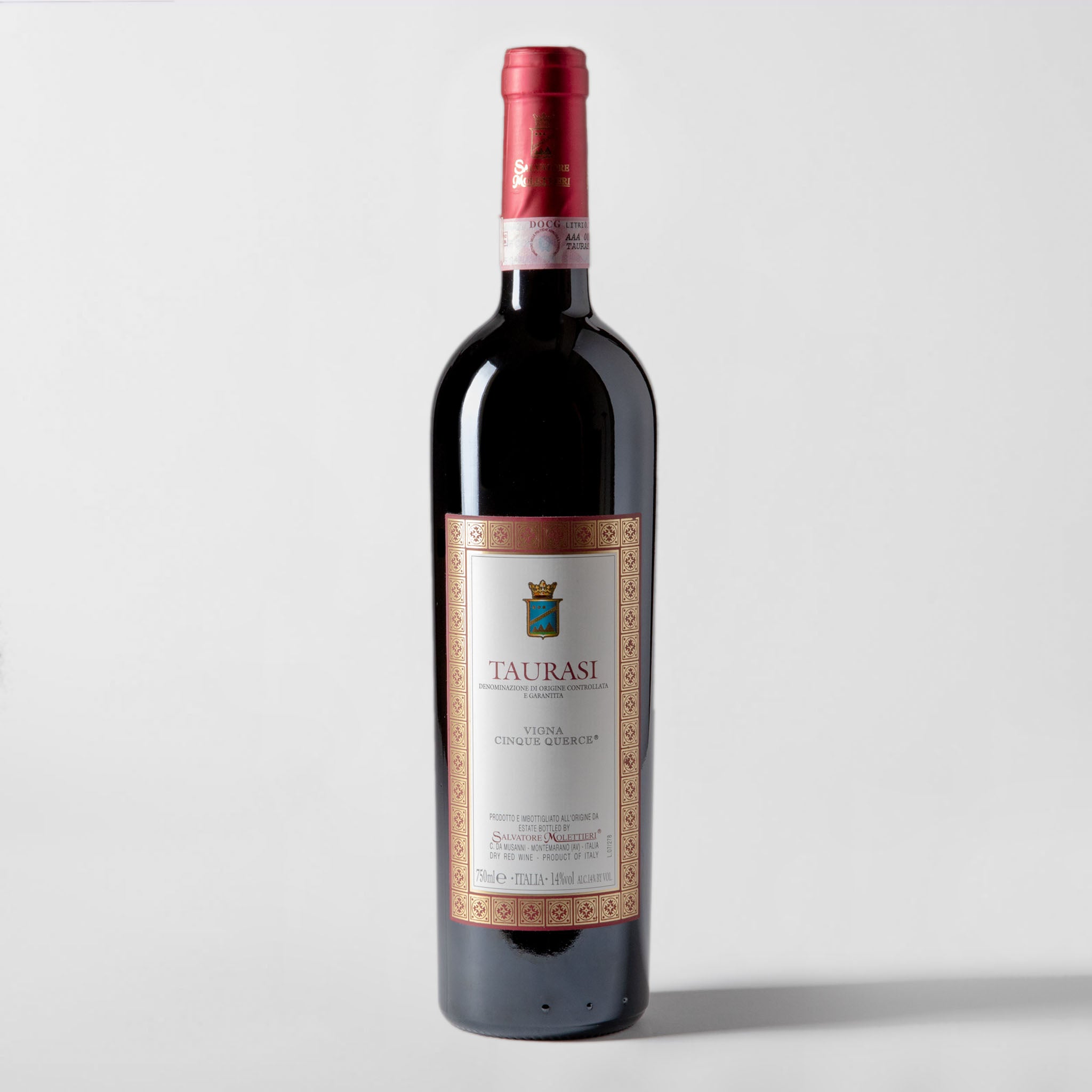 Salvatore Molettieri, 'Vigna Cinque Querce' Taurasi 2004 - Parcelle Wine