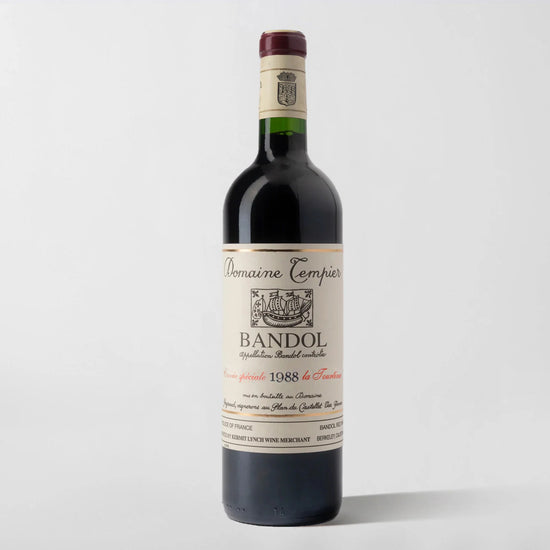 Tempier, Bandol 'Cuvée Tourtine' 1988 - Parcelle Wine