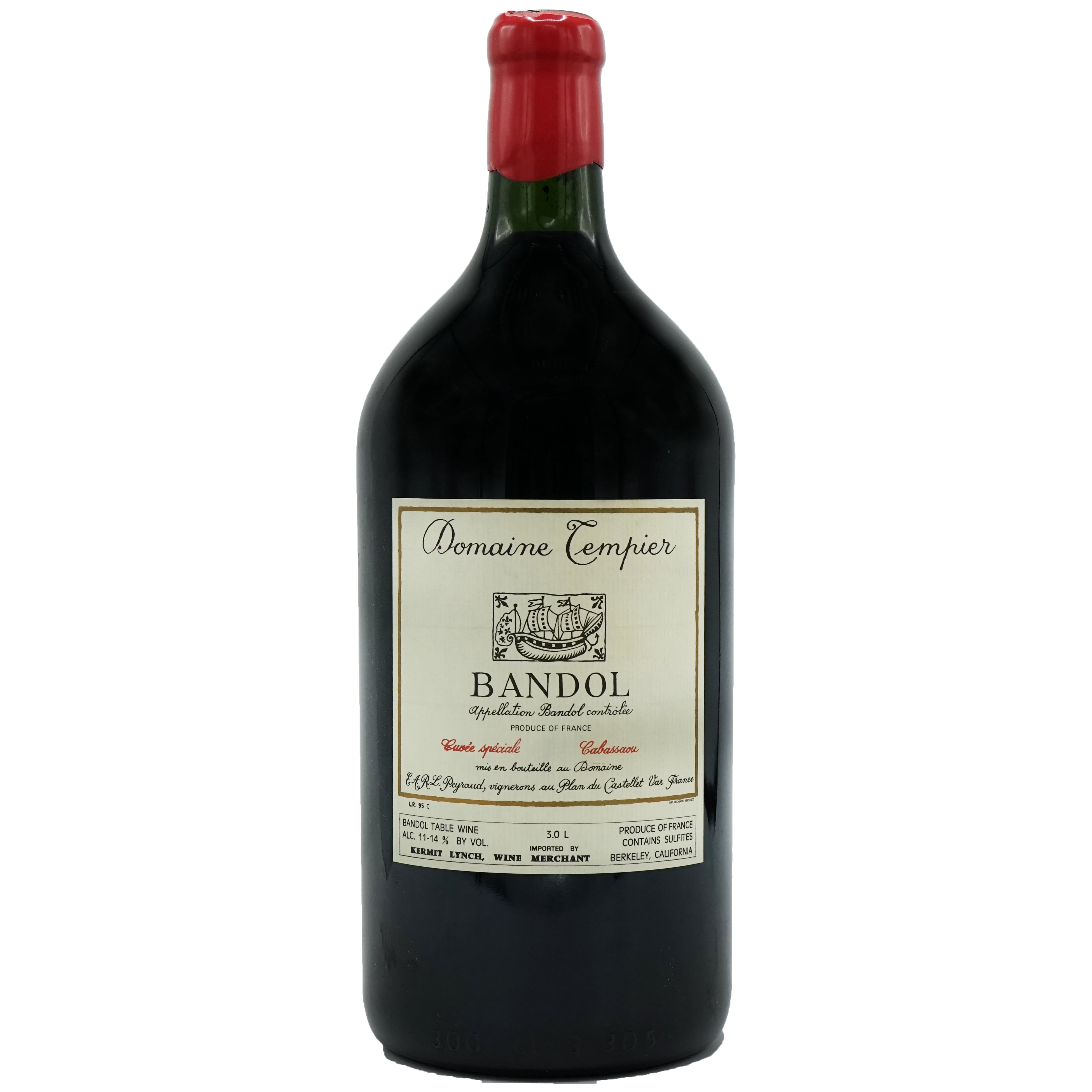 Tempier, 'Cuvée Cabassaou' Bandol 1994 Magnum from Tempier - Parcelle Wine