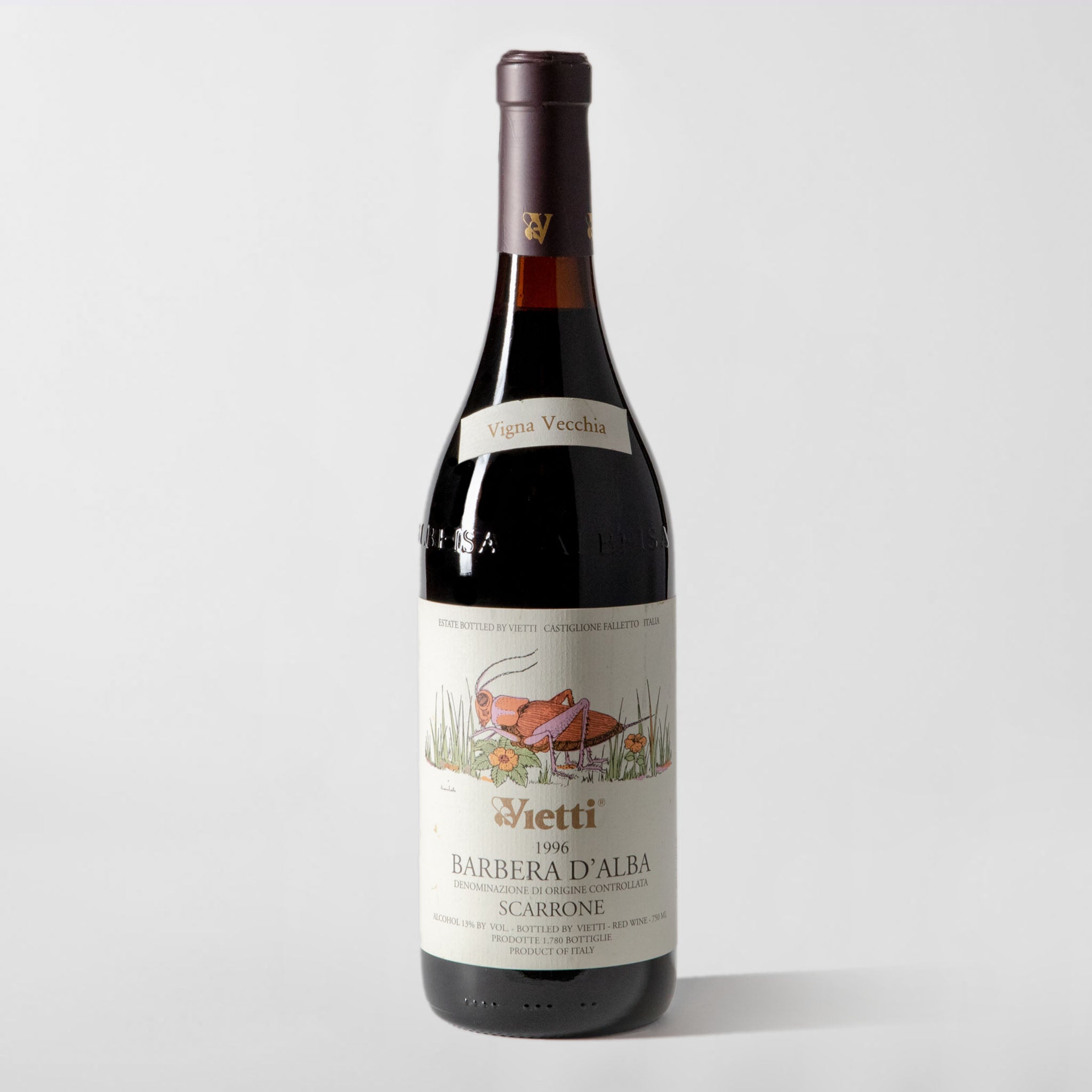 Vietti, 'Scarrone' Barbera d'Alba 1996 - Parcelle Wine