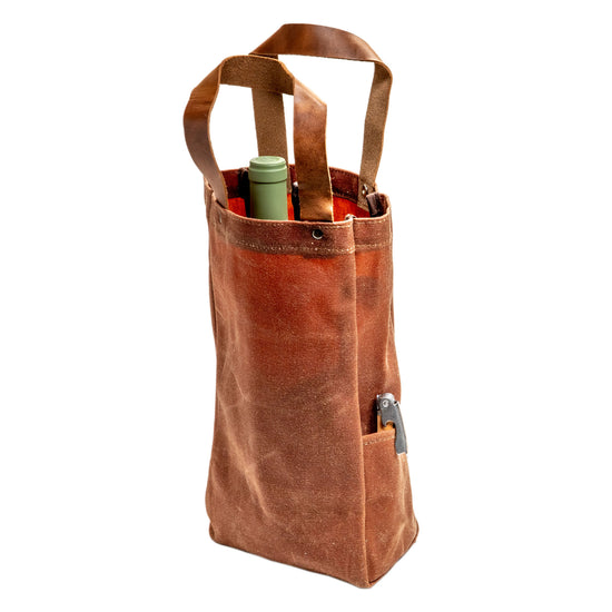 Waxed Canvas Tote - Parcelle Wine