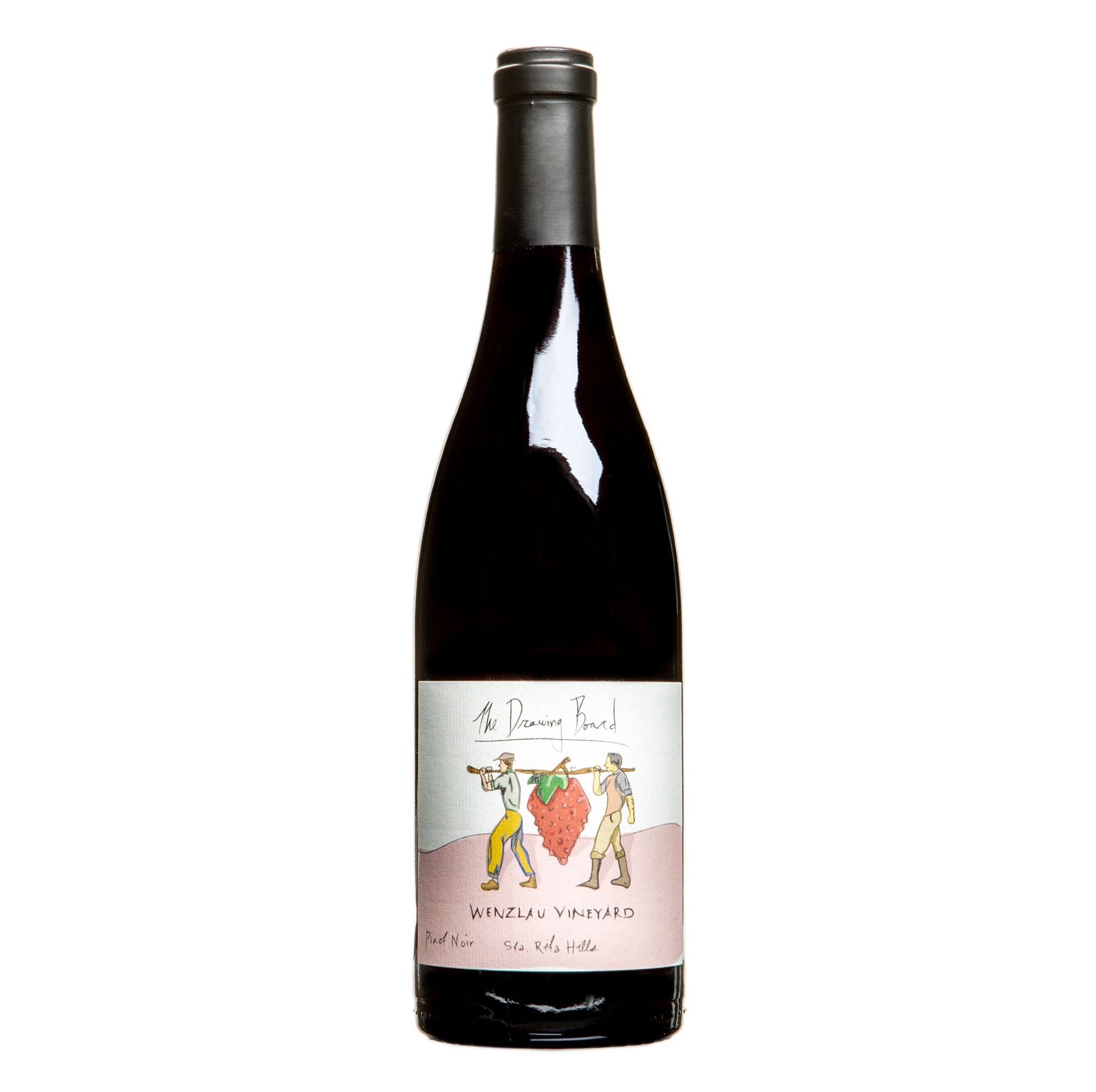 Wenzlau Vineyard, 'Drawing Board' Santa Rita Hills Pinot Noir 2017 - Parcelle Wine
