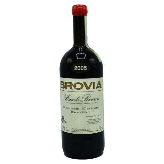 Brovia, '150 Anniversario-Rocche-Villero' Barolo 2005 Magnum from Brovia - Parcelle Wine