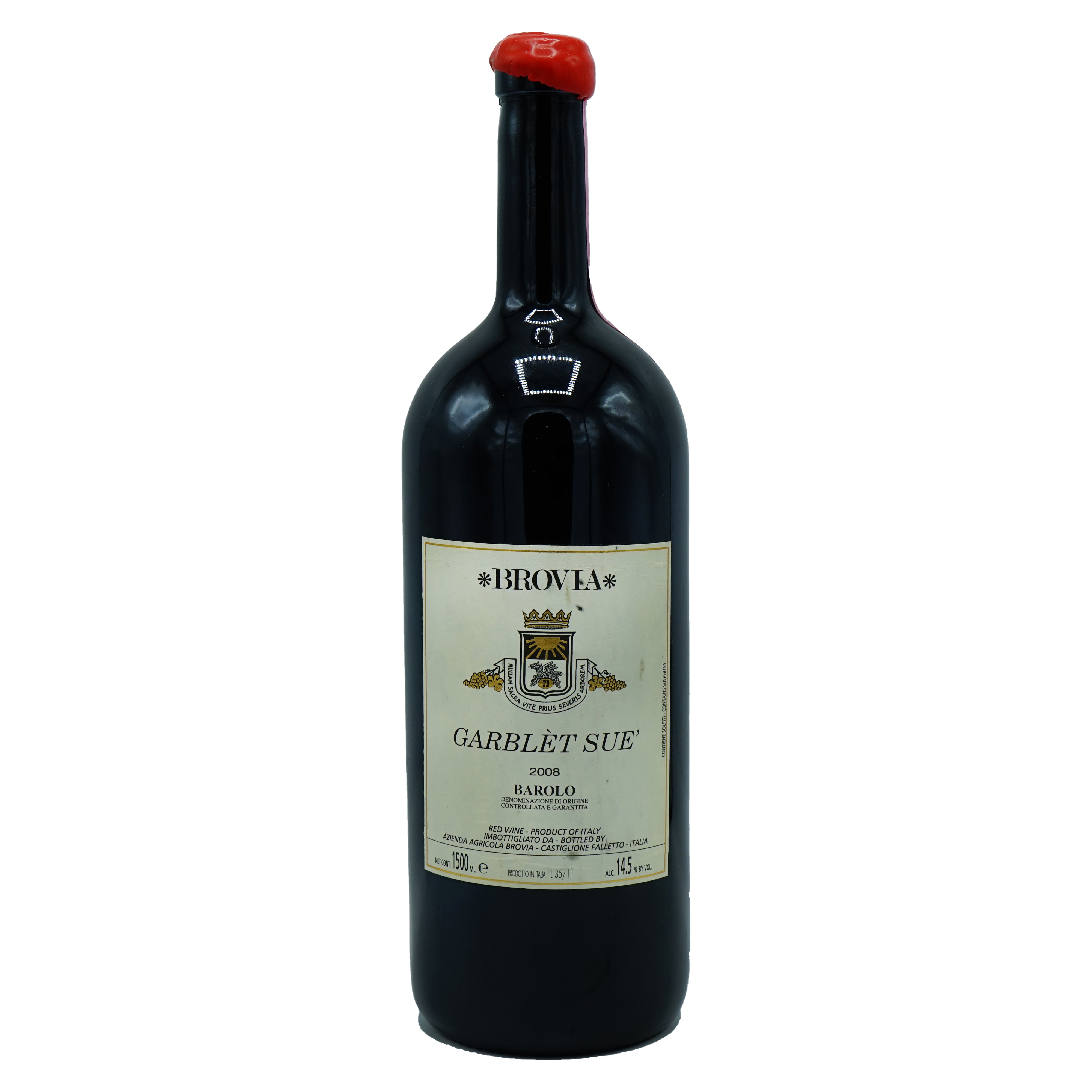 Brovia, 'Garblèt Sué' Barolo 2008 Magnum from Brovia - Parcelle Wine
