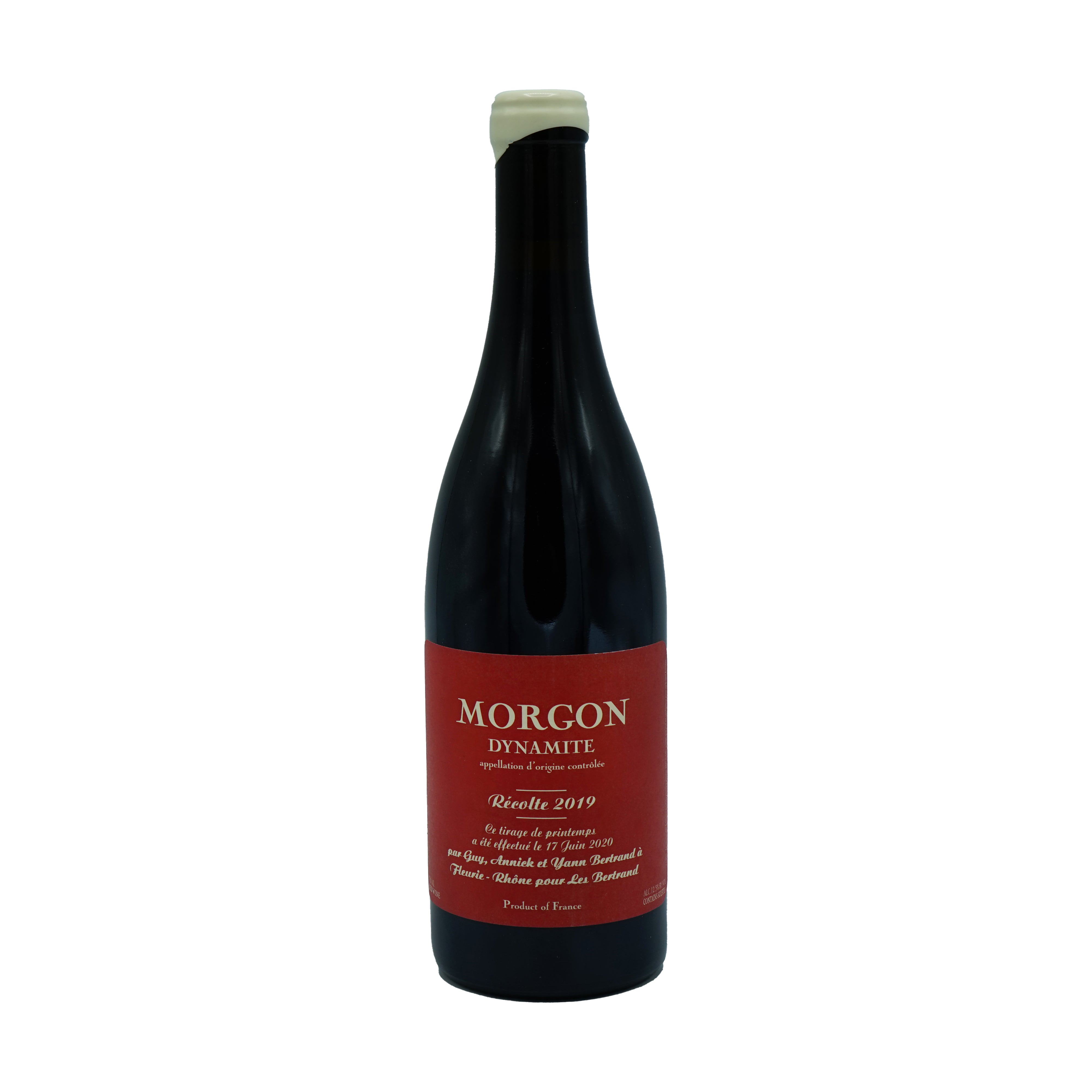 Yann Bertrand, 'Dynamite' Morgon 2019 from Yann Bertrand - Parcelle Wine