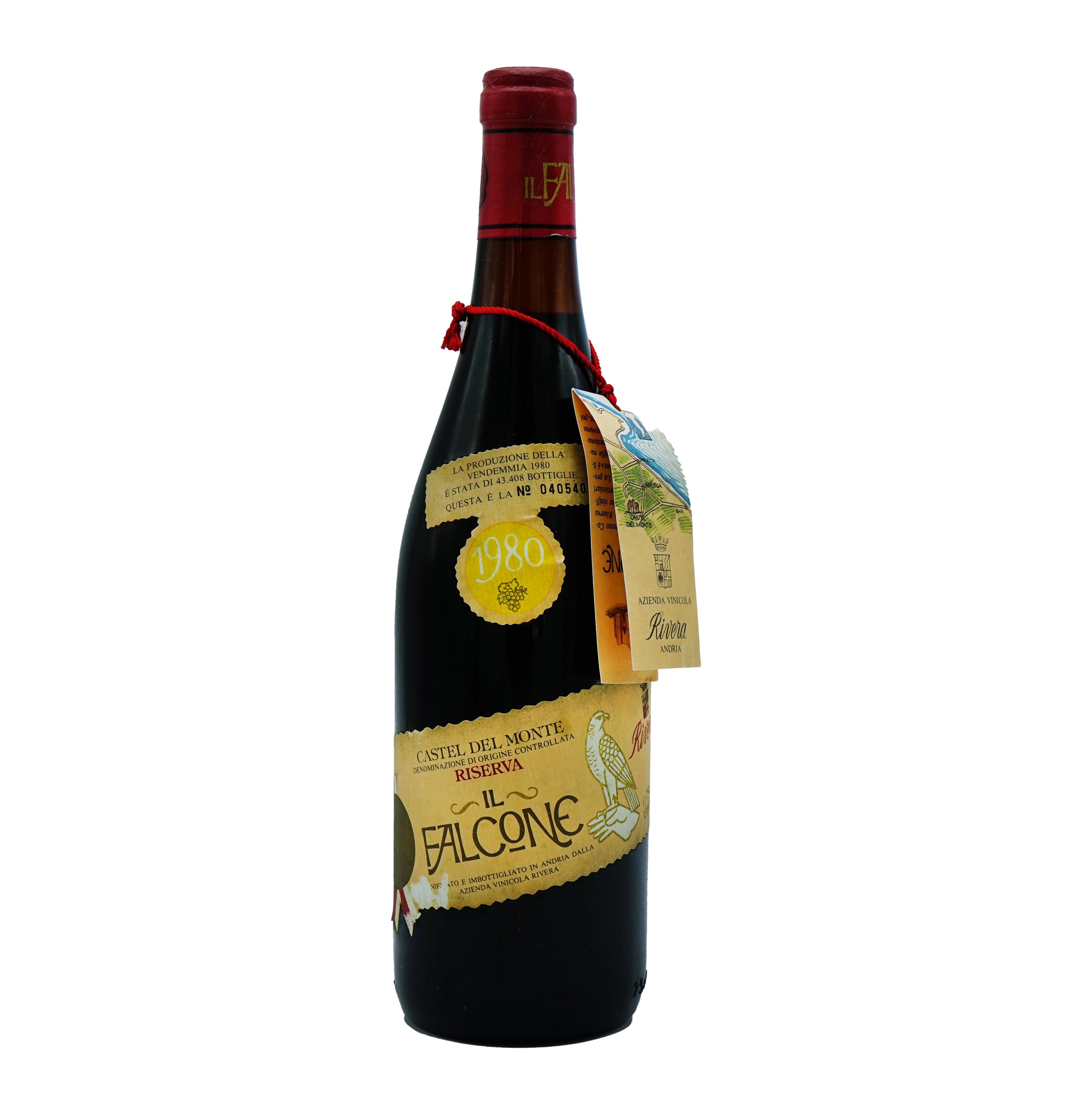 Rivera, 'Il Falcone' Castel del Monte Riserva 1980 from Rivera - Parcelle Wine
