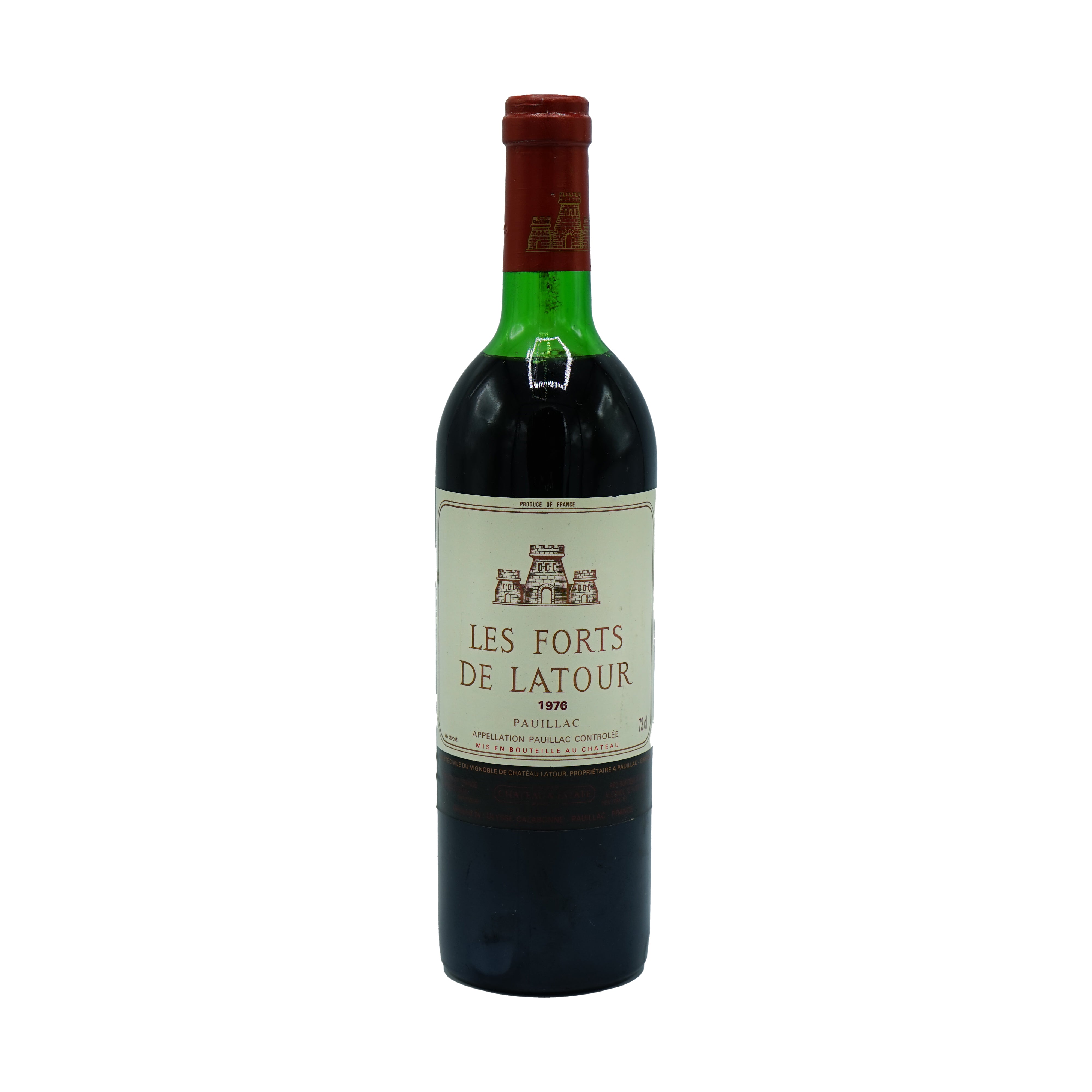 Château Les Forts de Latour, Pauillac 1976 from Château Les Forts de Latour - Parcelle Wine