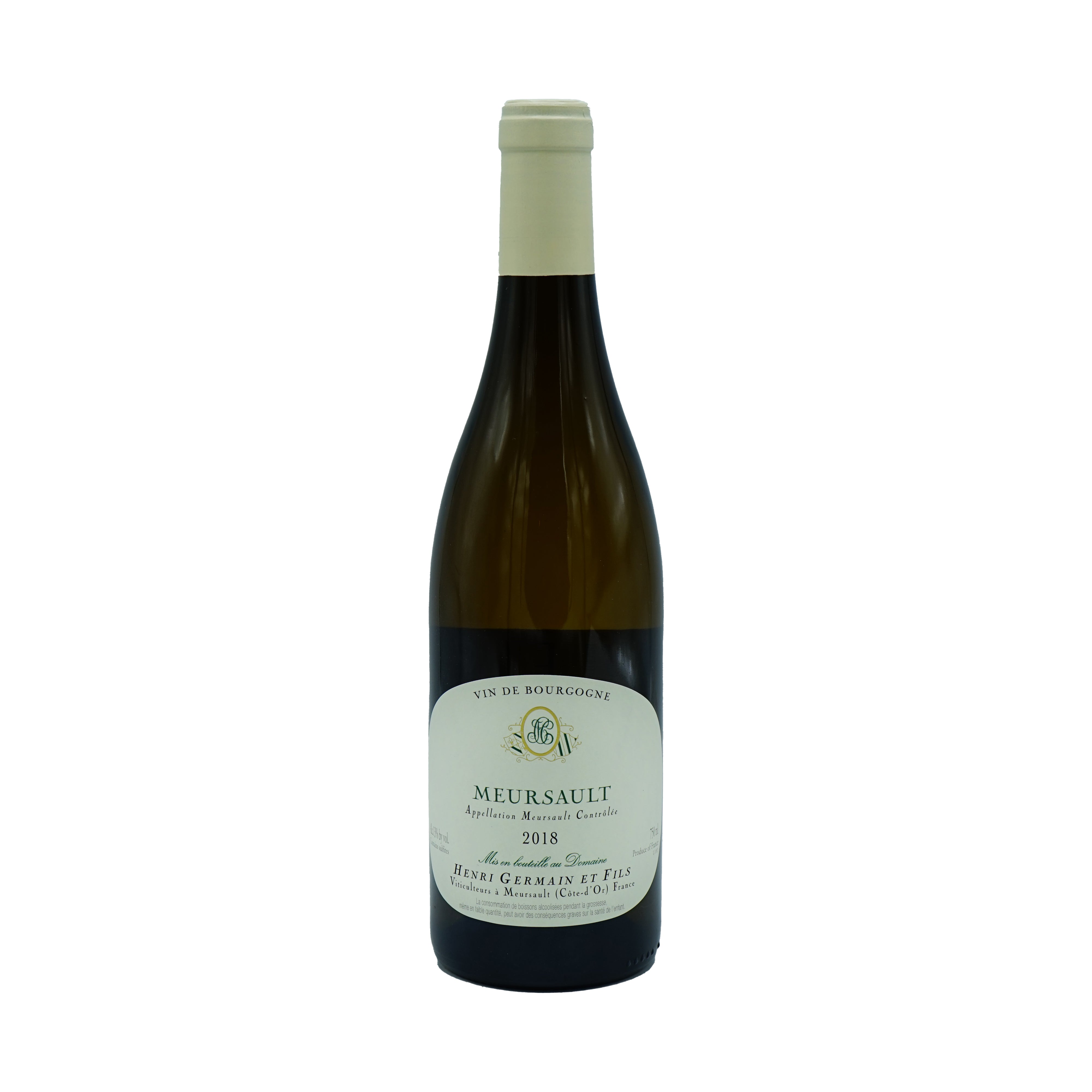 Henri Germain, Meursault 2018 from Henri Germain - Parcelle Wine