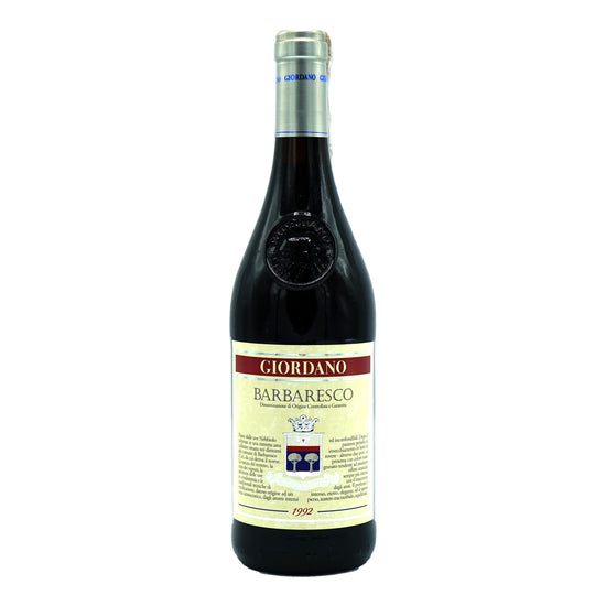 Giordano, Barbaresco 1992 - Parcelle Wine