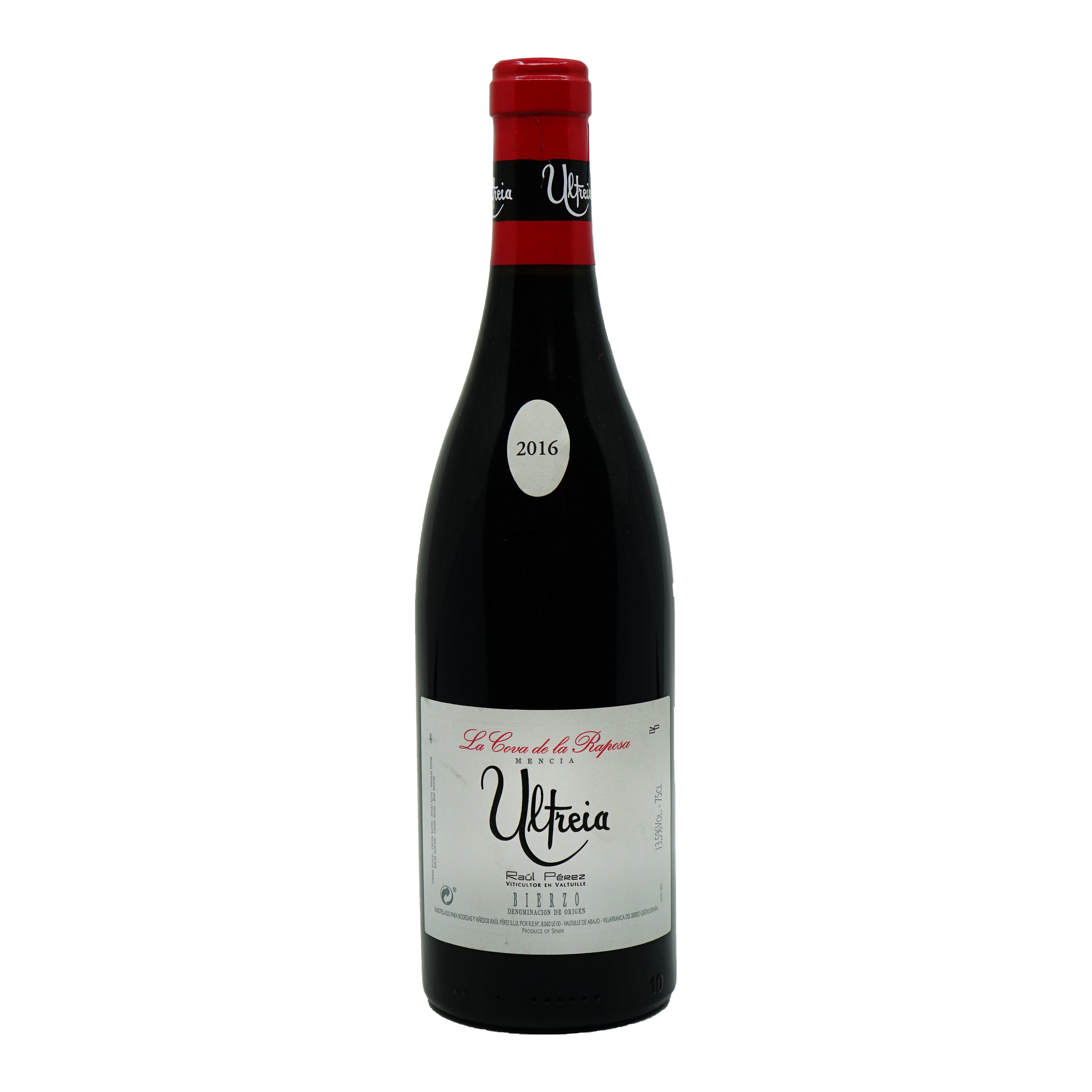 Raúl Pérez, 'Ultreia la Cova de la Raposa' Bierzo 2016 from Raúl Pérez - Parcelle Wine