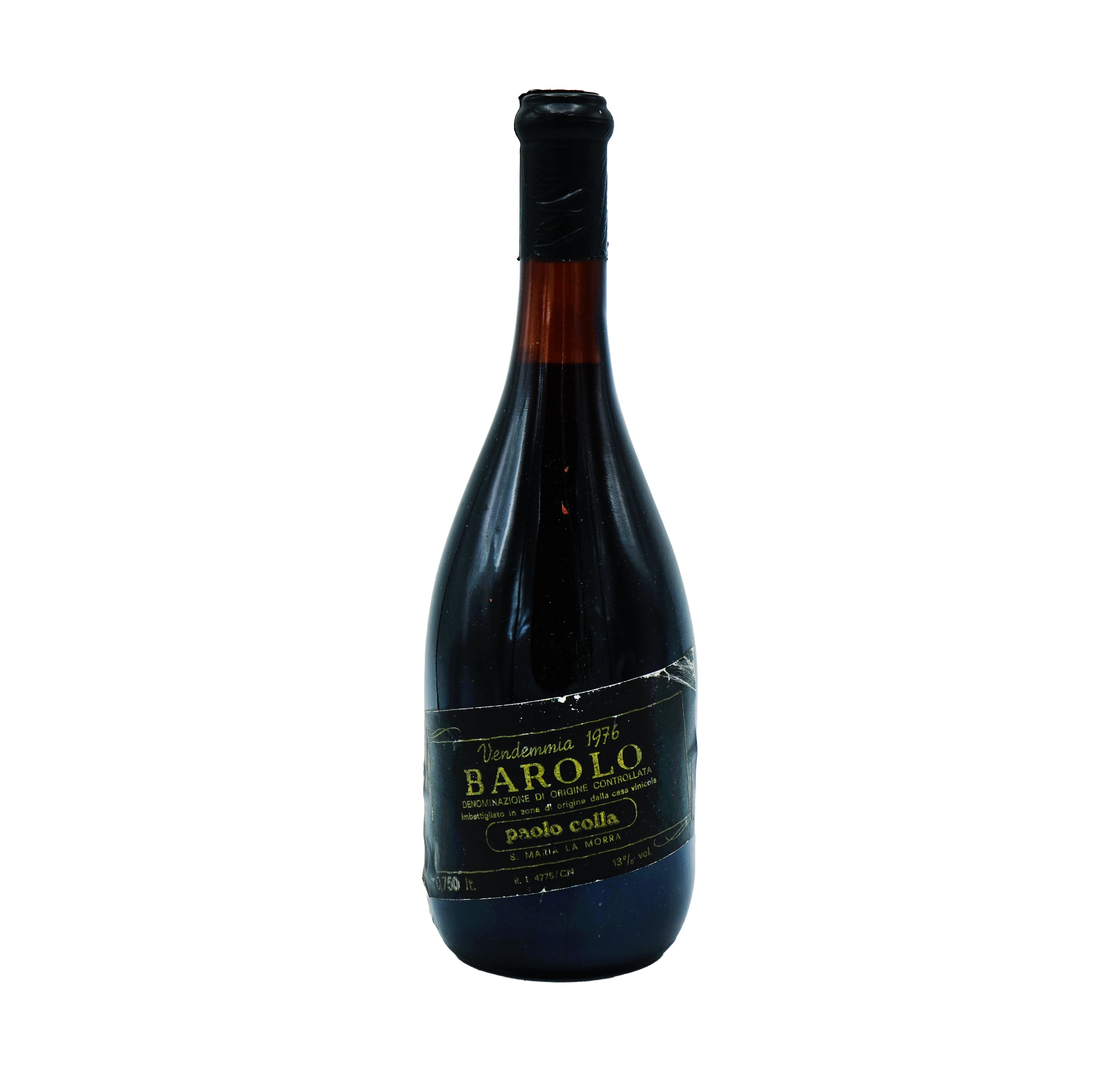 Poderi Colla, 'Serra dei Turchi' Barolo 1976 from Poderi Colla - Parcelle Wine