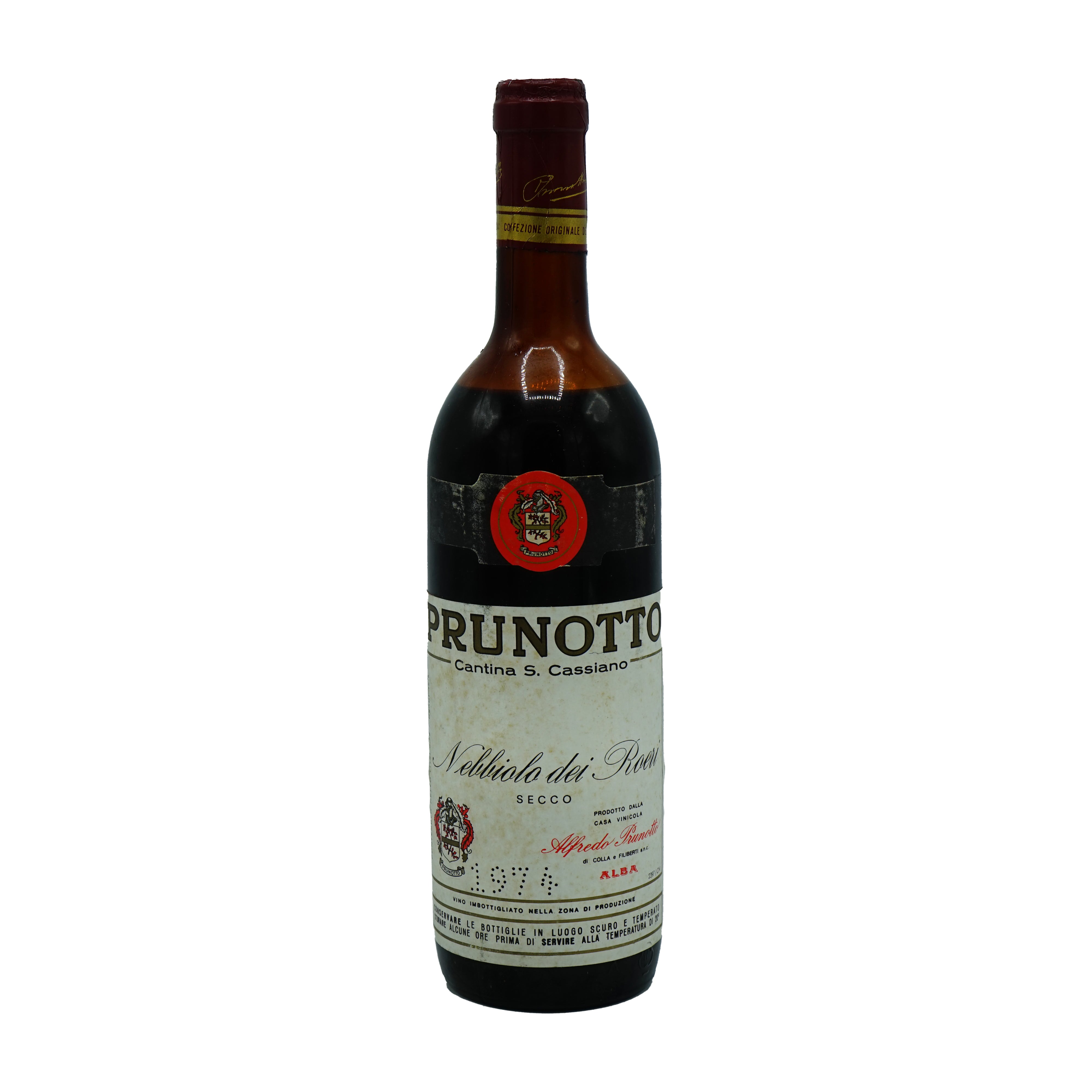 Prunotto, Nebbiolo dei Roeri 1974 from Prunotto - Parcelle Wine