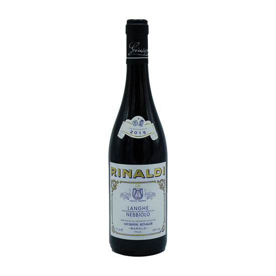 G. Rinaldi, Nebbiolo delle Langhe 2015 from G. Rinaldi - Parcelle Wine